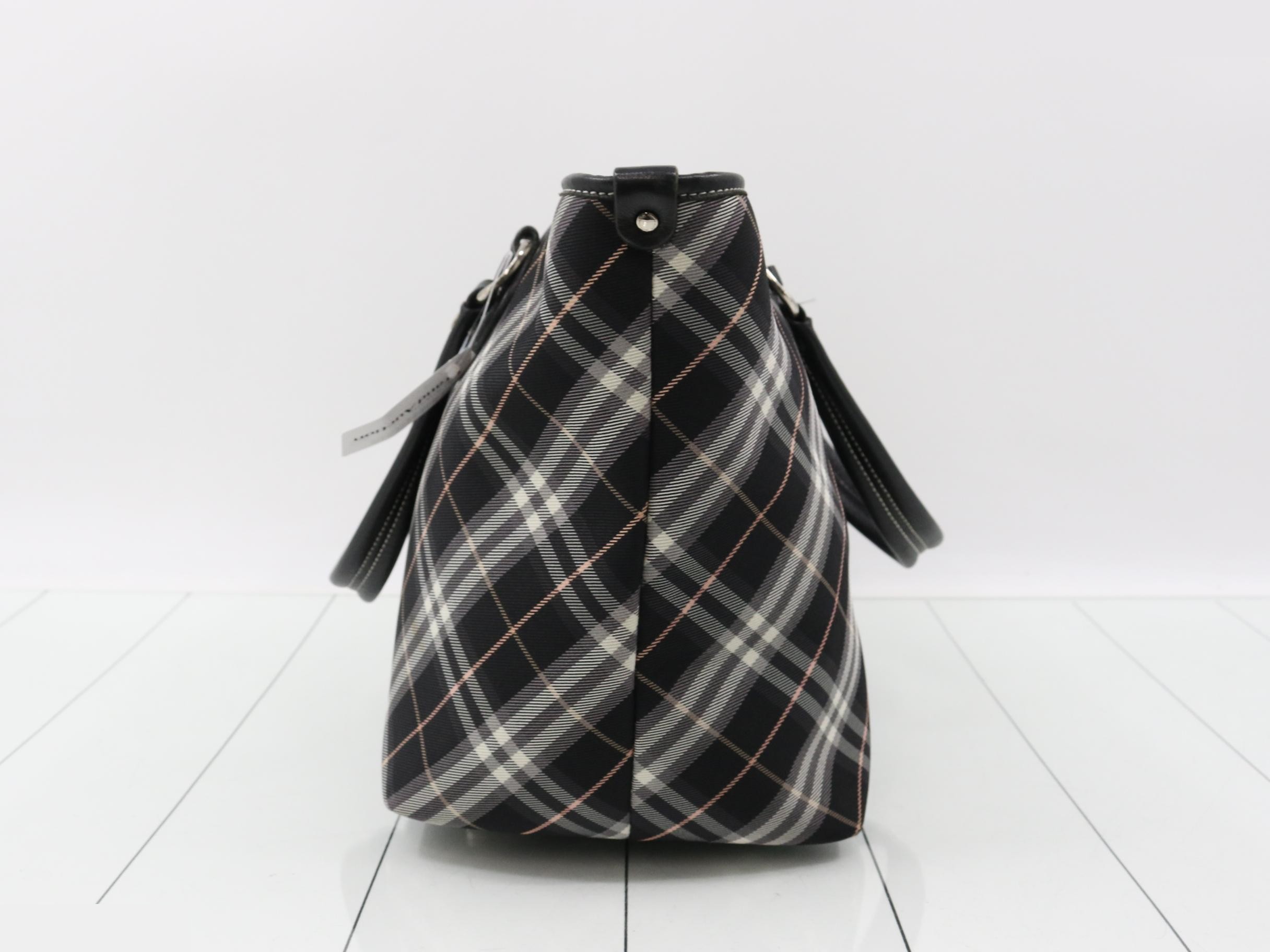 Nova Check Tote Bag — view 3