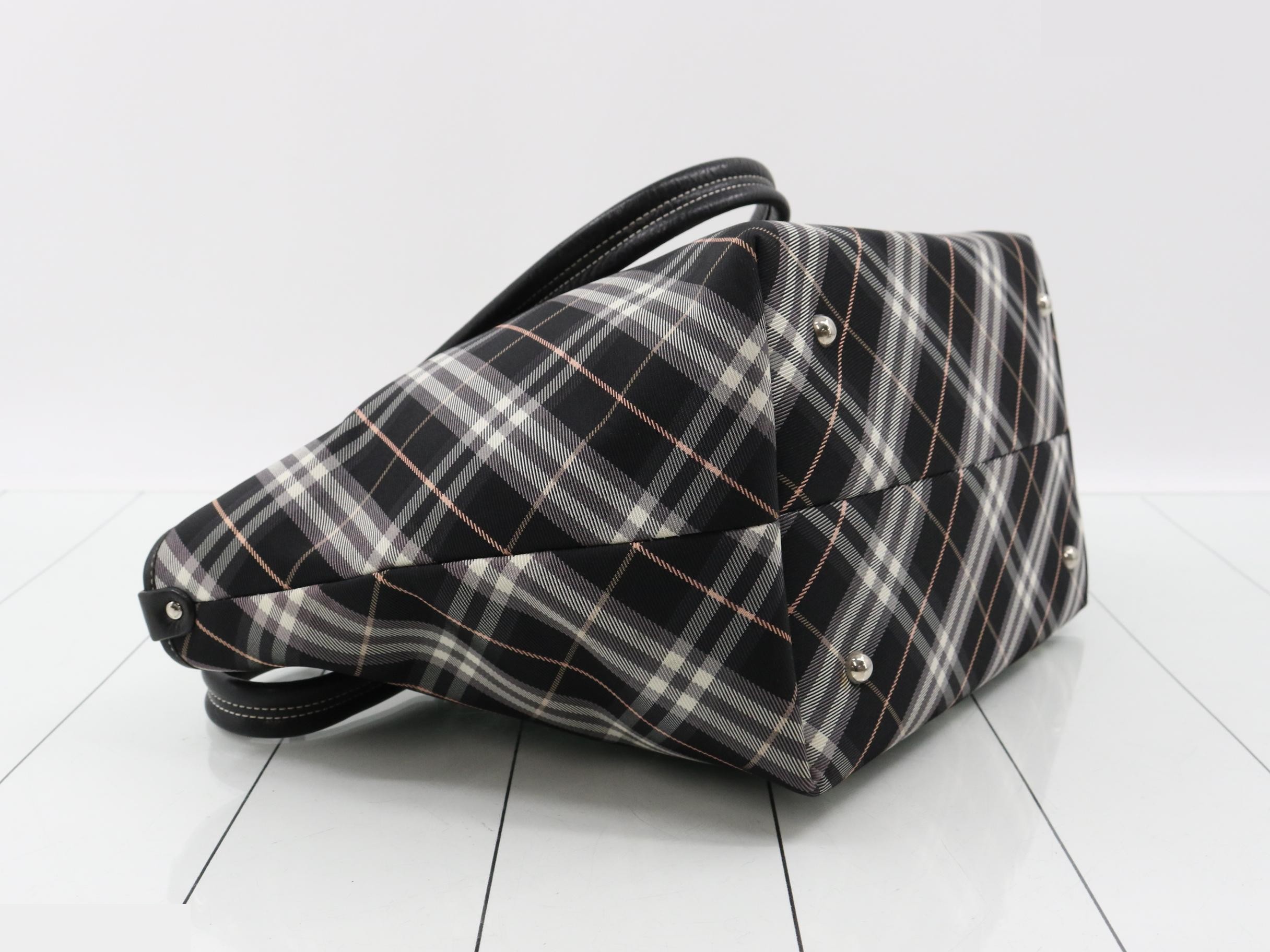 Nova Check Tote Bag — view 5