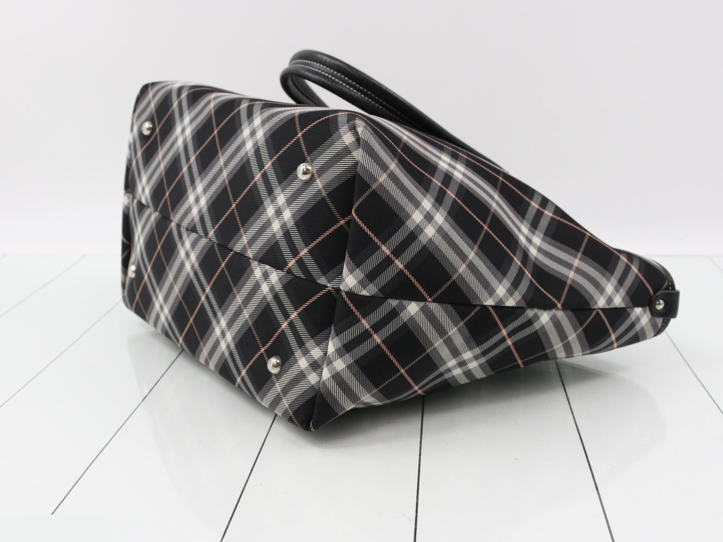 Nova Check Tote Bag — view 6