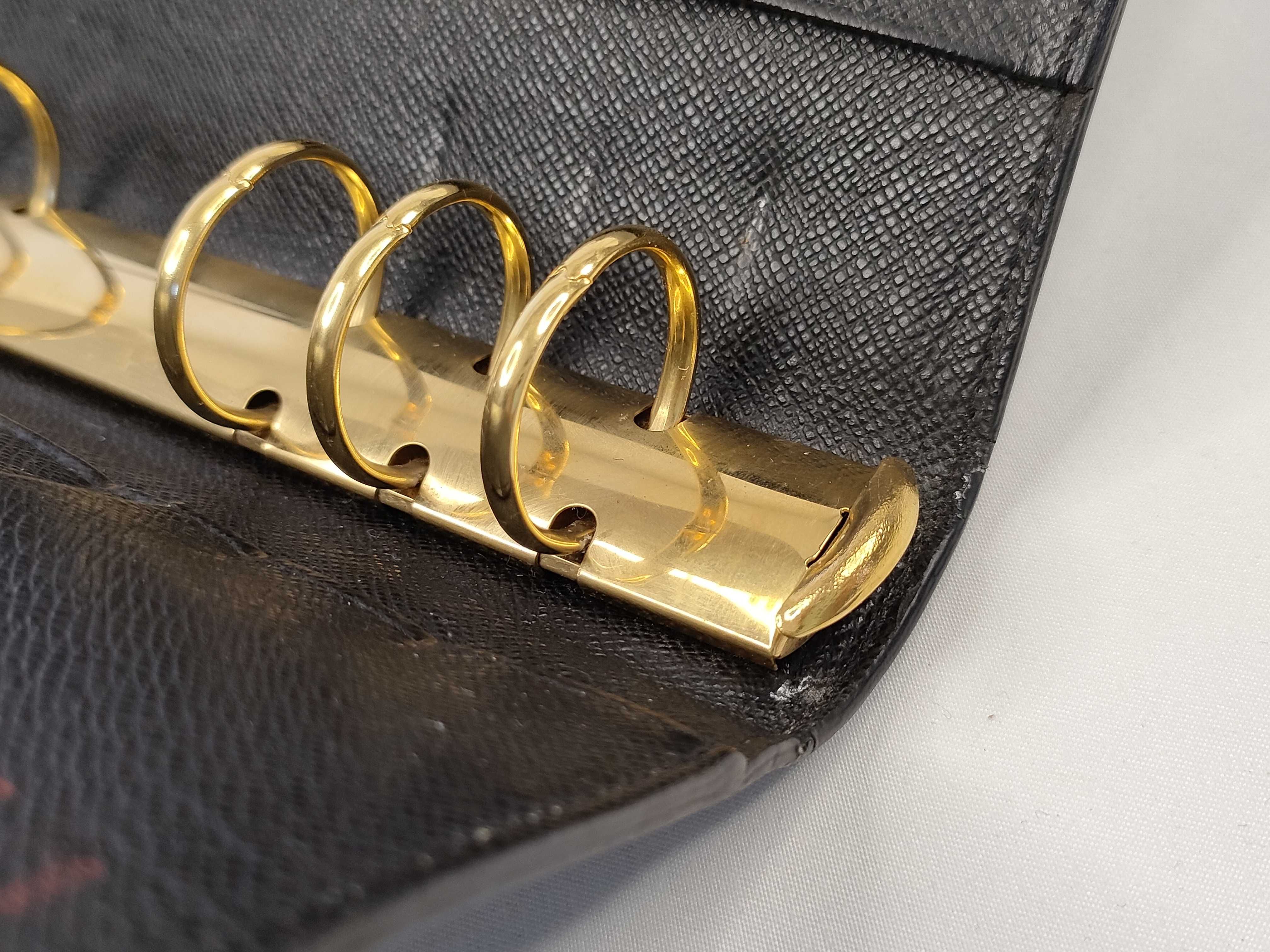 Epi Leather Agenda MM Black Notebook Cover — view 11