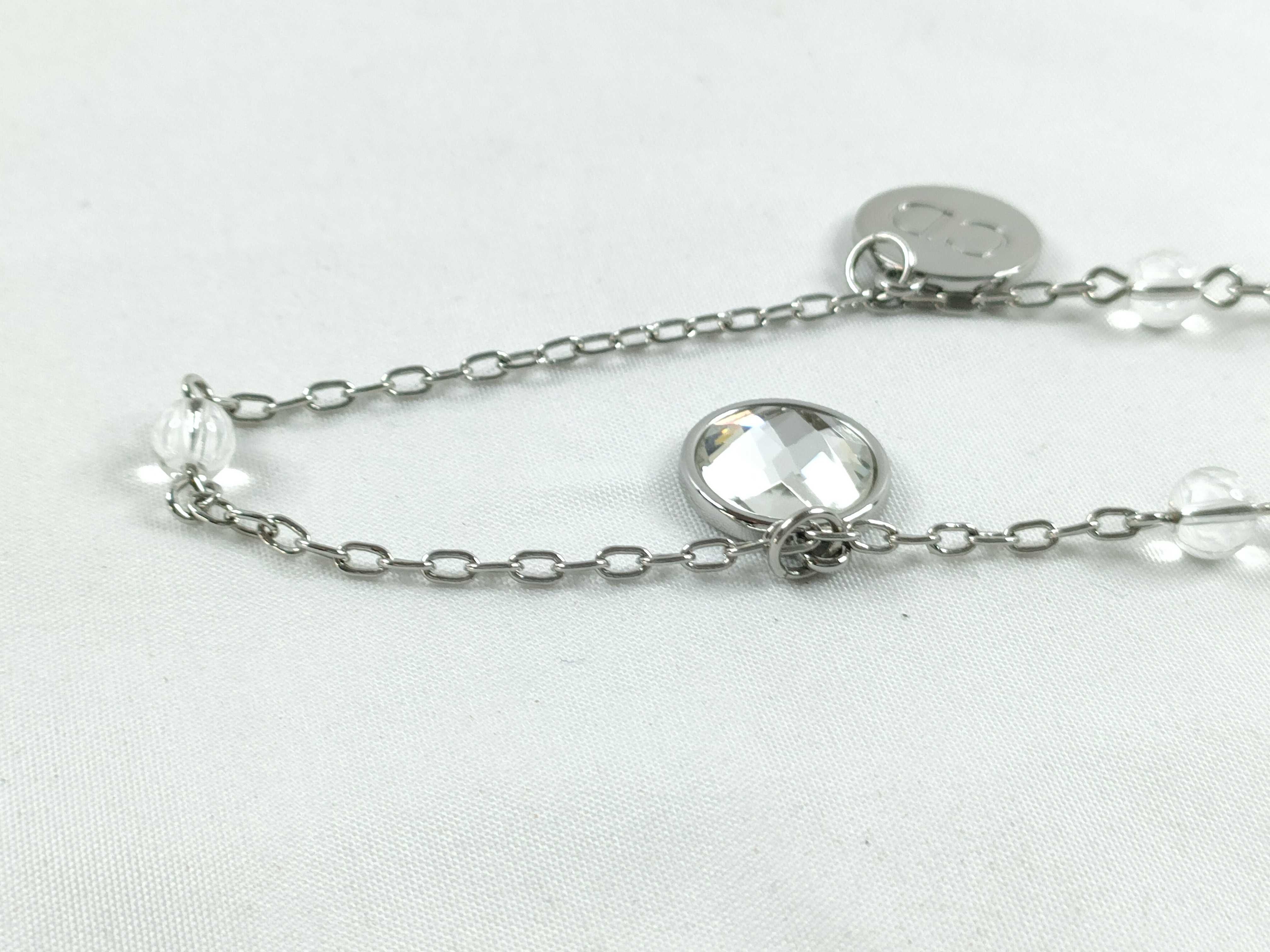 Christian necklace charm ribbon silver necklace — view 3