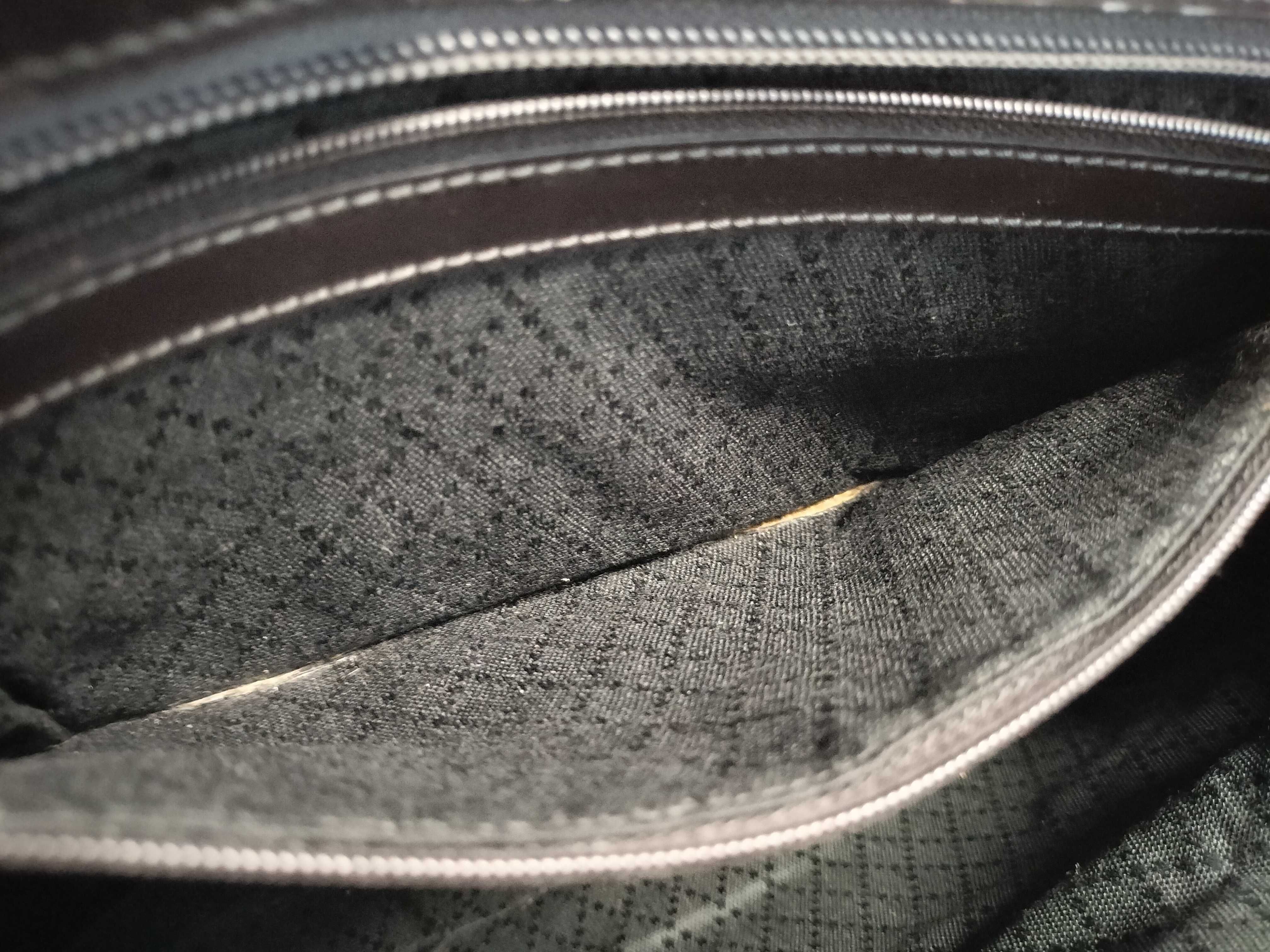 Bamboo / Bamboo 2-way Handbag / 001.2855 / Nylon x Enamel / Black x Green / Silver Hardware Handbag — view 12