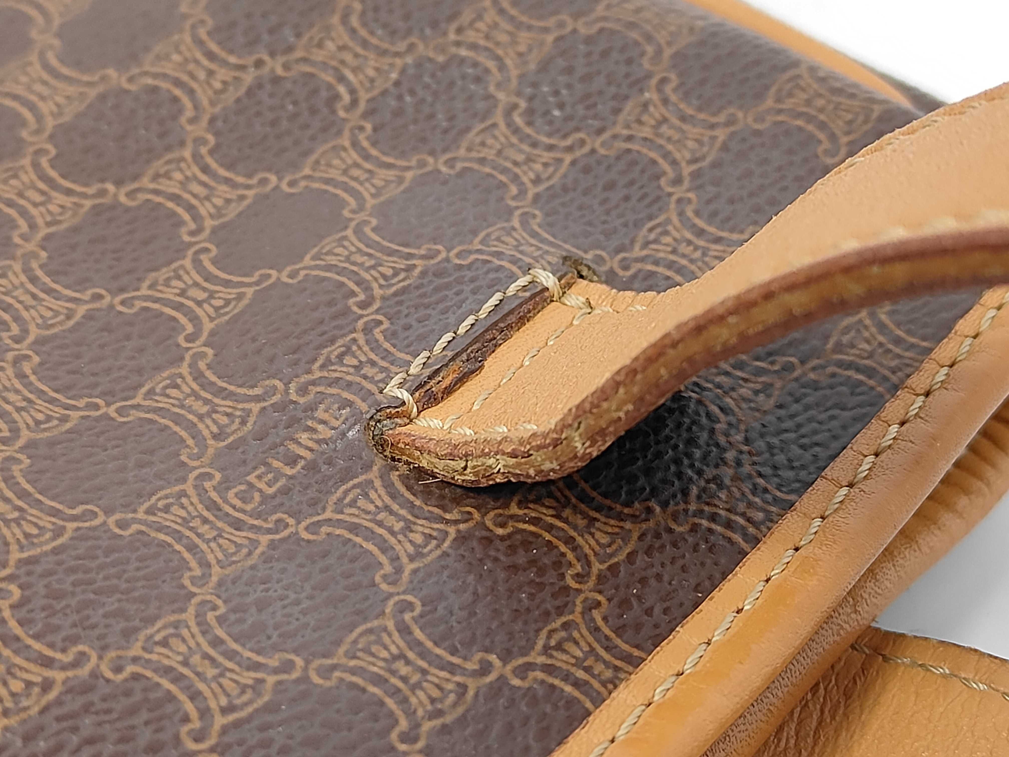 Macadam Leather Handbag Shoulder Bag — view 5