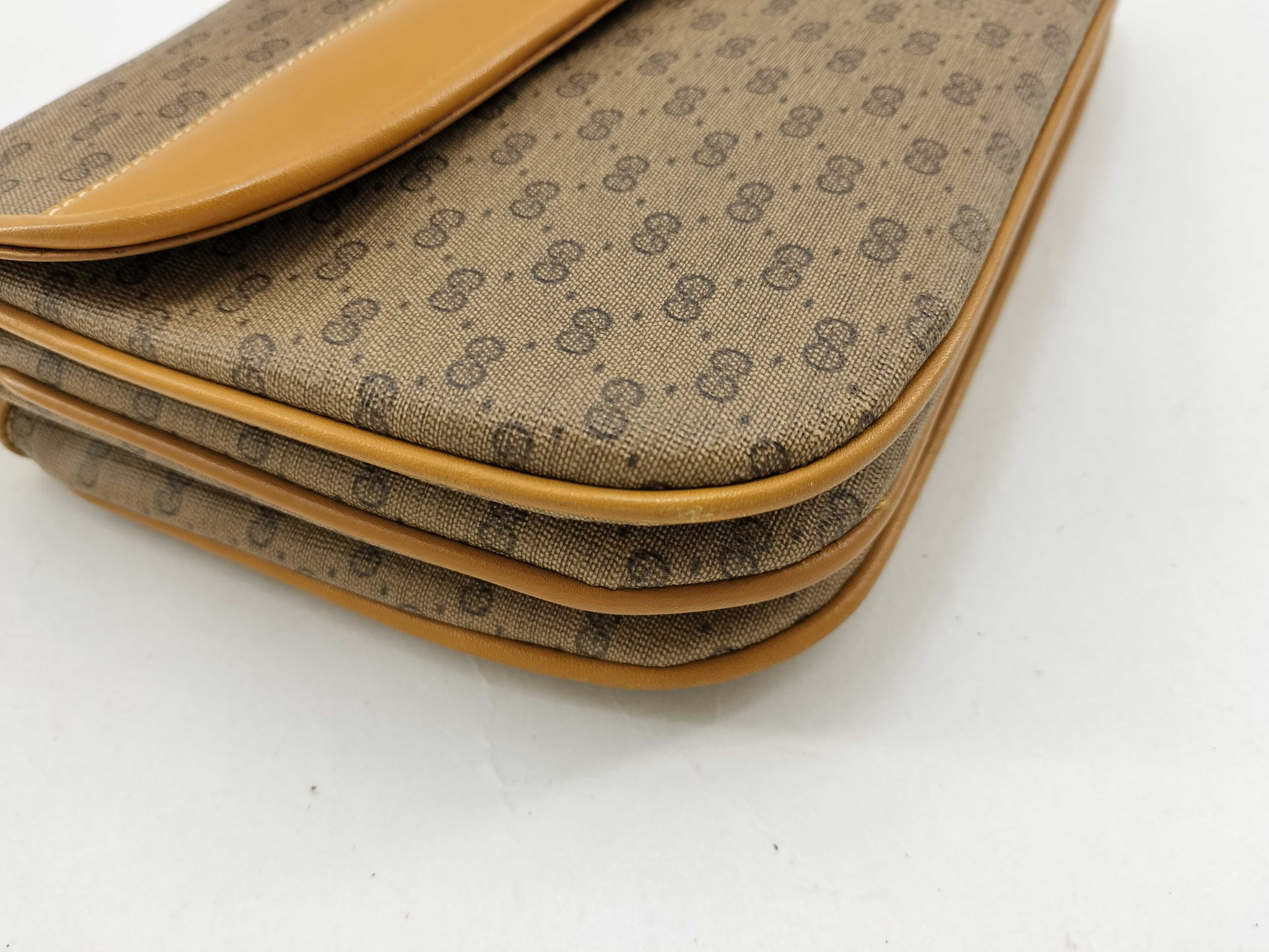 Micro GG Shoulder Bag, Brown Clutch Bag — view 4