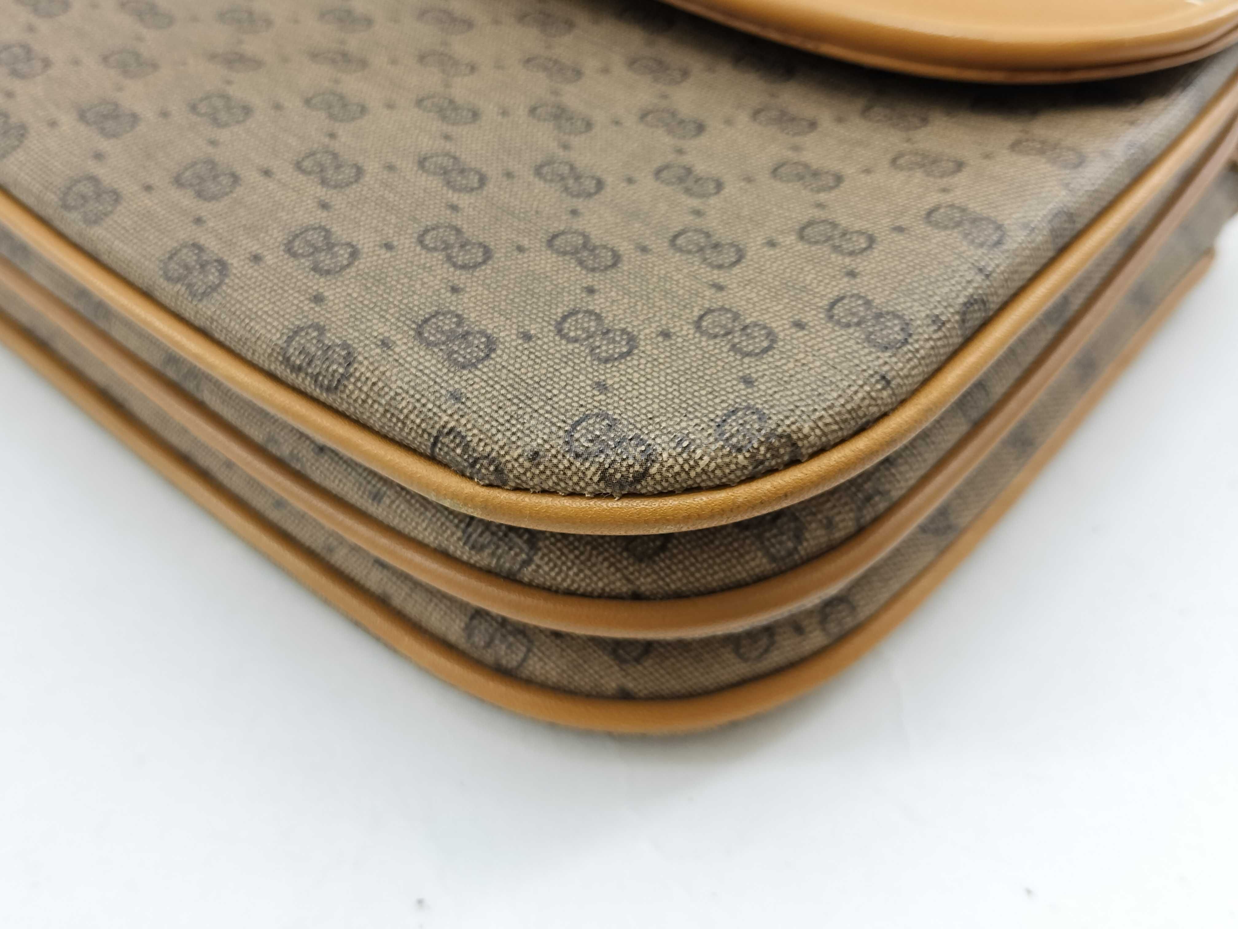 Micro GG Shoulder Bag, Brown Clutch Bag — view 5