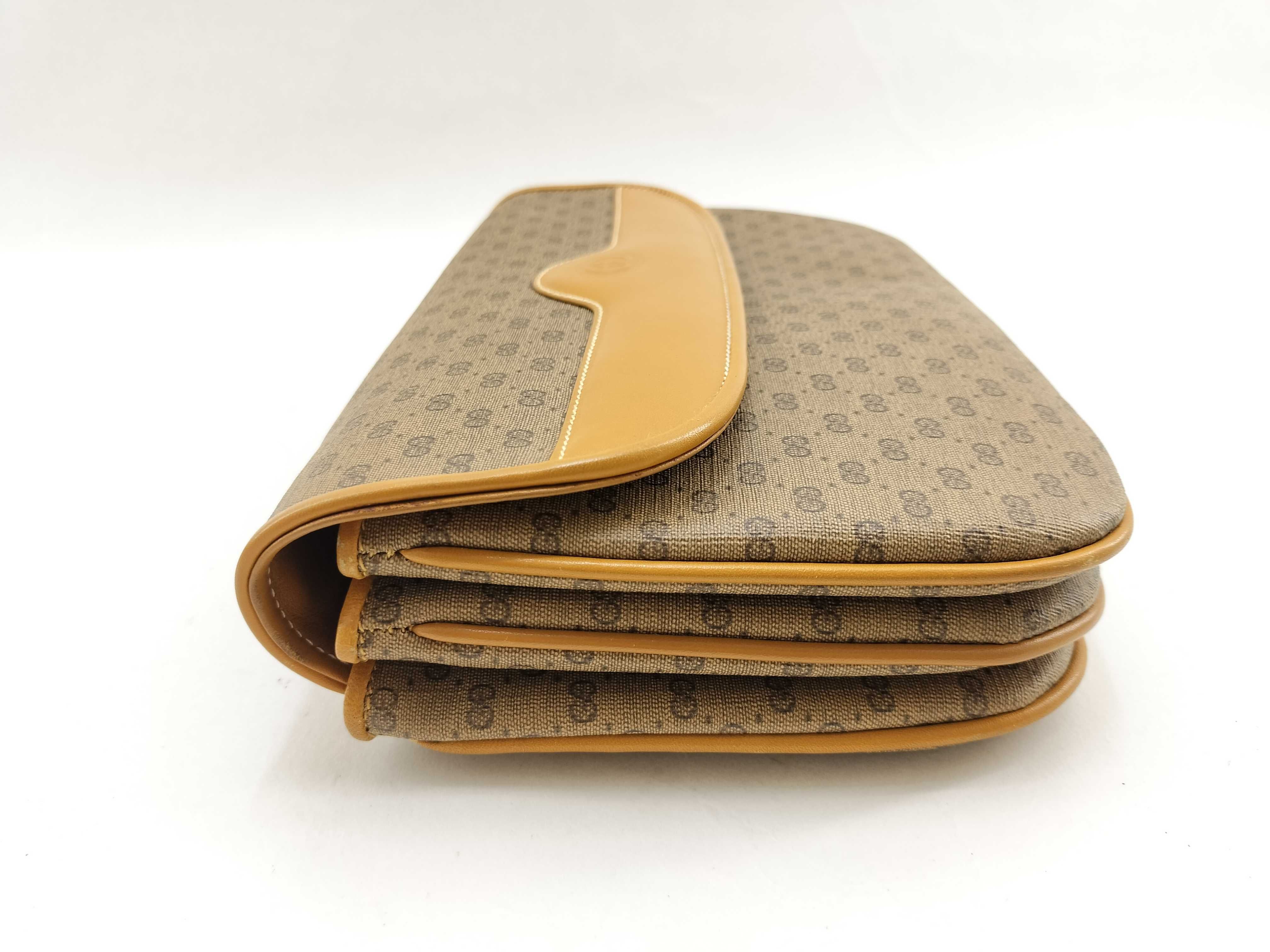 Micro GG Shoulder Bag, Brown Clutch Bag — view 6