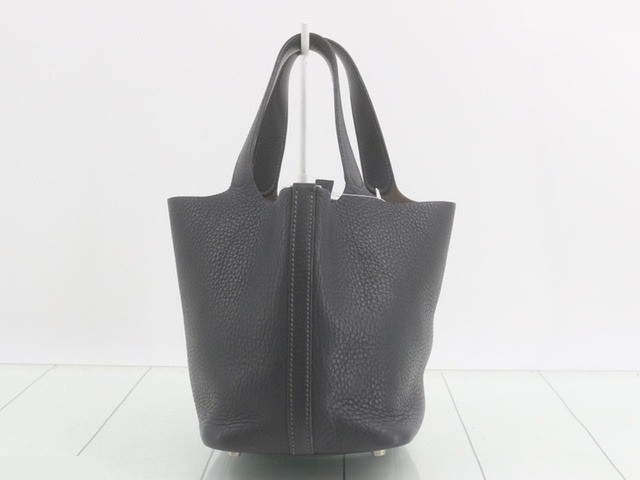 Picotin PM, G stamp, silver hardware — view 2