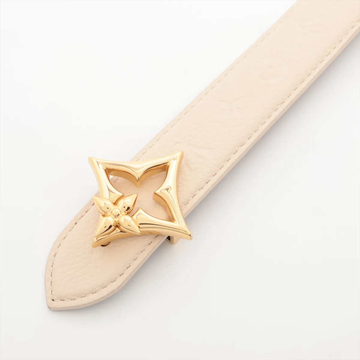 M8687W Belt LV Flowergram 30MM Reversible BC4265 Belt PVC x Leather Brown x Cream — view 2