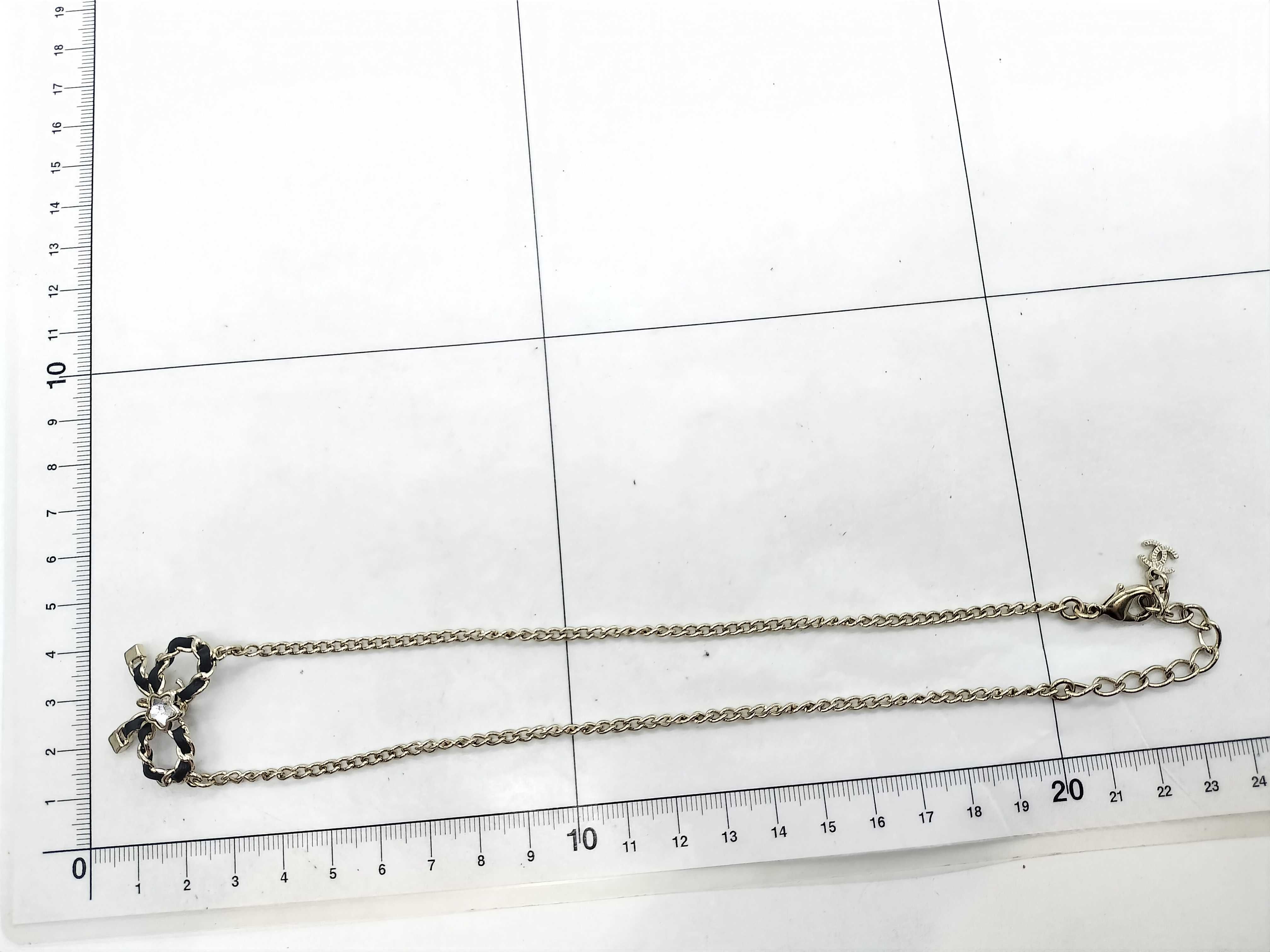 Ribbon Motif Necklace A25B — view 7