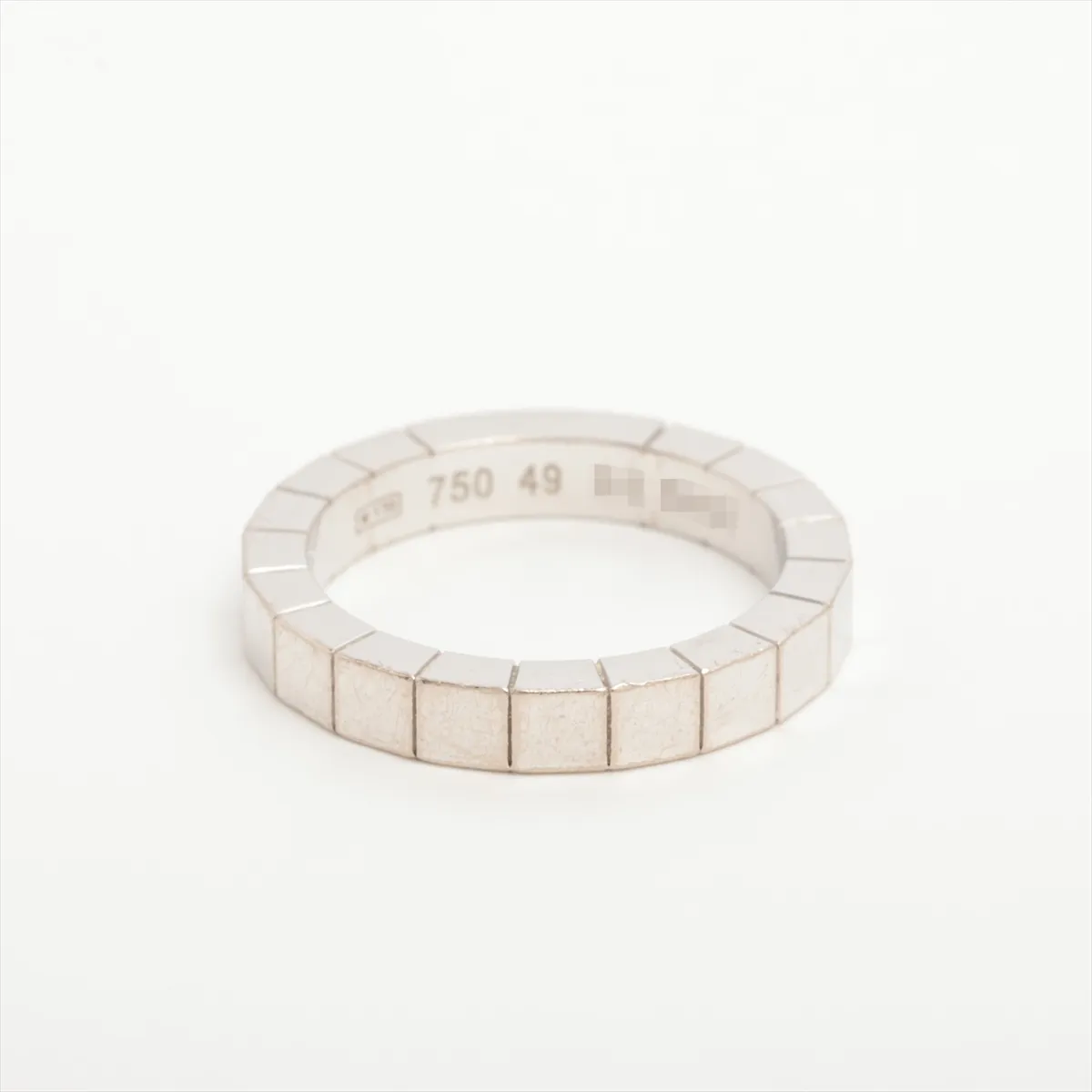 Lanieres Ring, 750 (WG), 5.9g, Size 49, BS5650. Dents and — view 2
