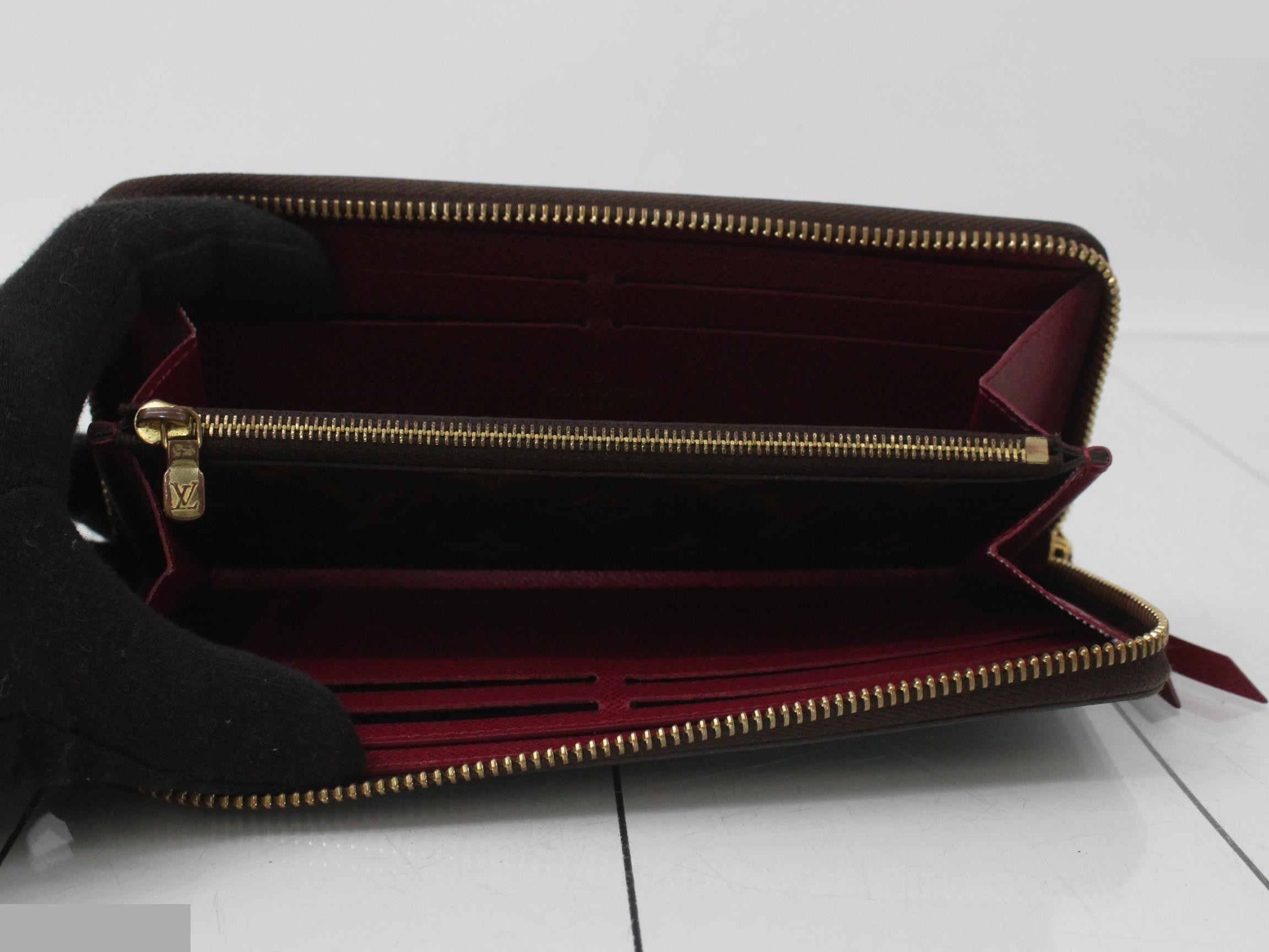 Portefeuille Clemence Fuchsia Long Wallet — view 4