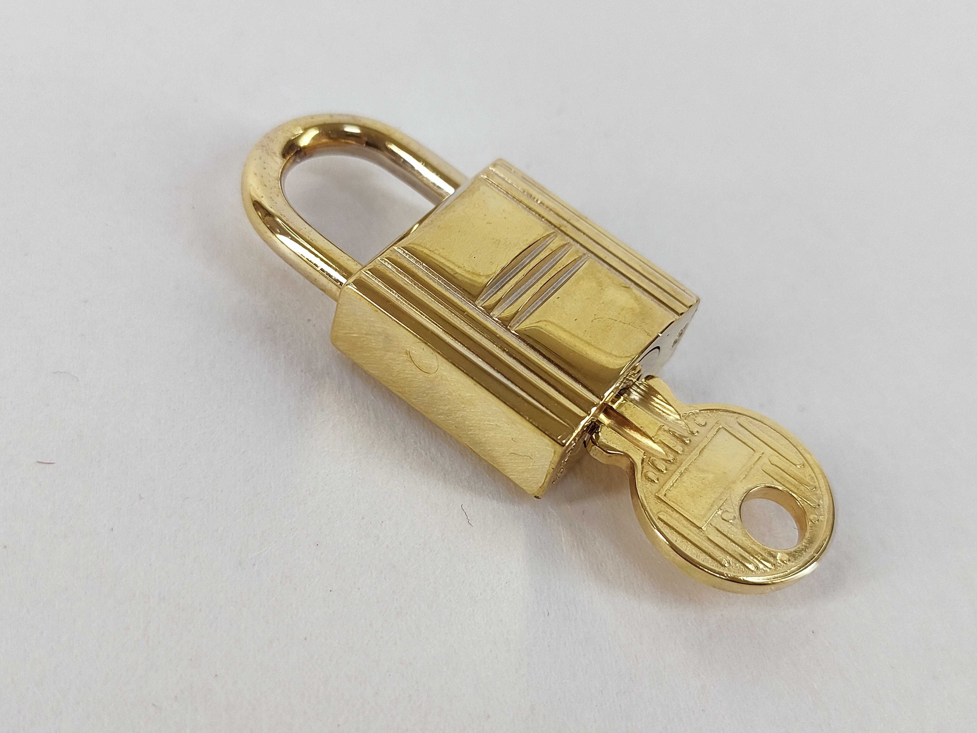 Gold Padlock No. 102 Charm — view 8