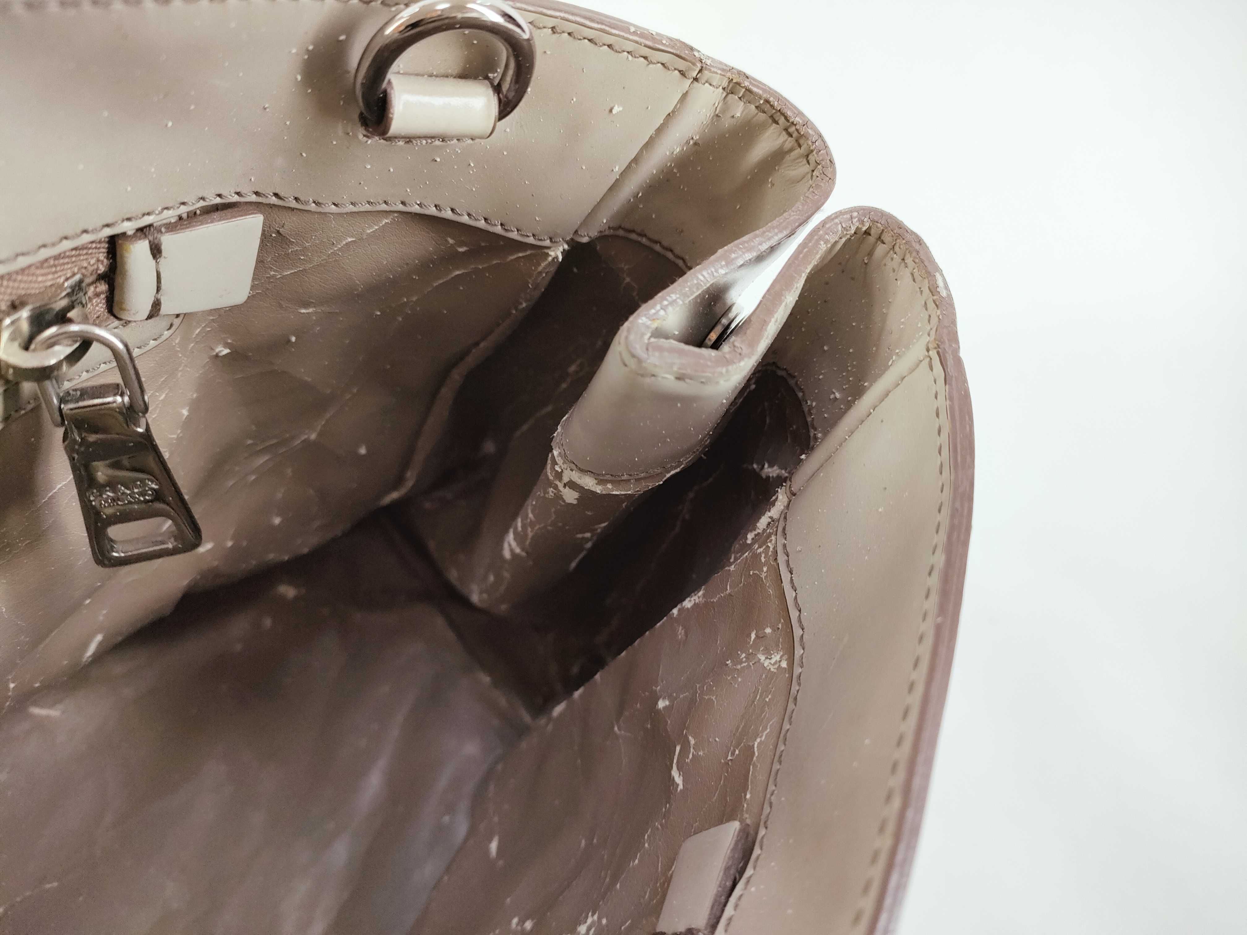 Triangle Logo 2-Way Handbag — view 8