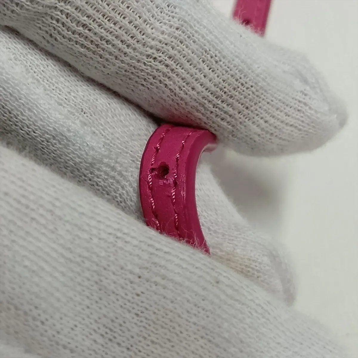 Suede x Leather Shoulder Bag Pink — view 10