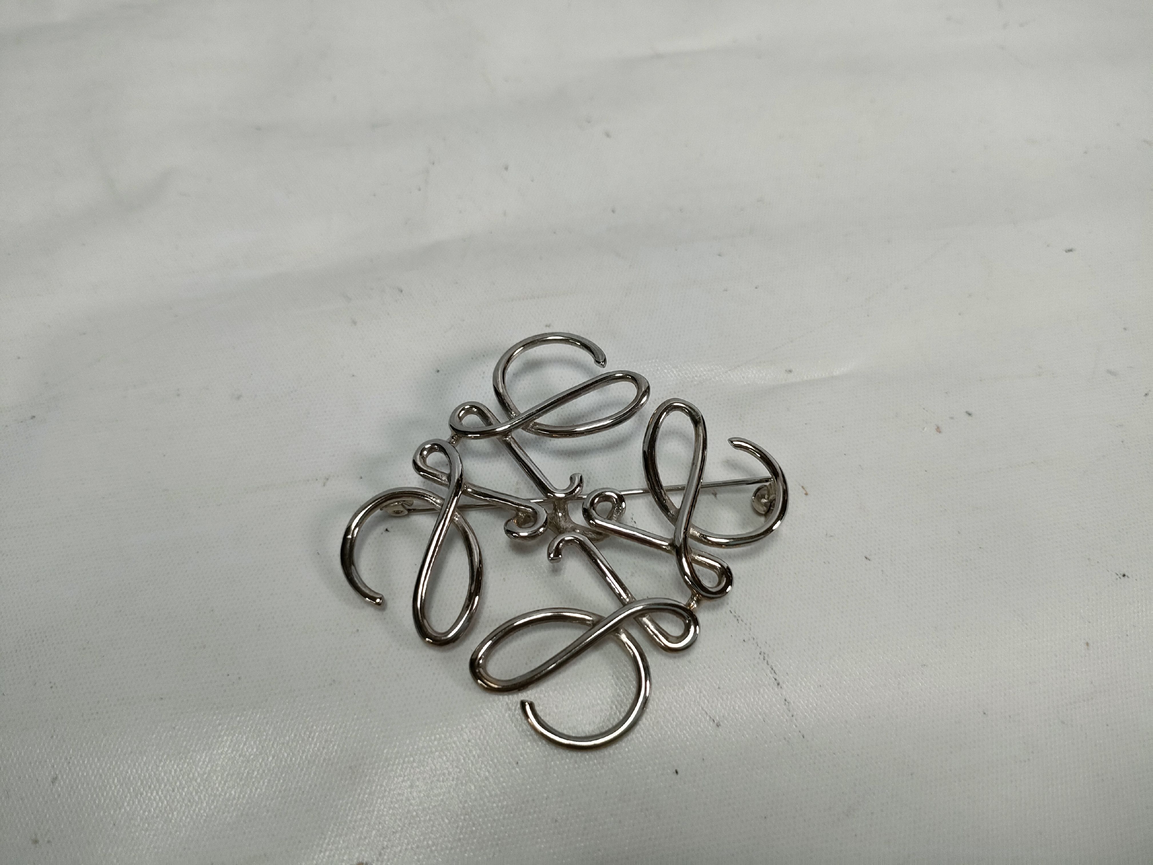 Anagram Brooch