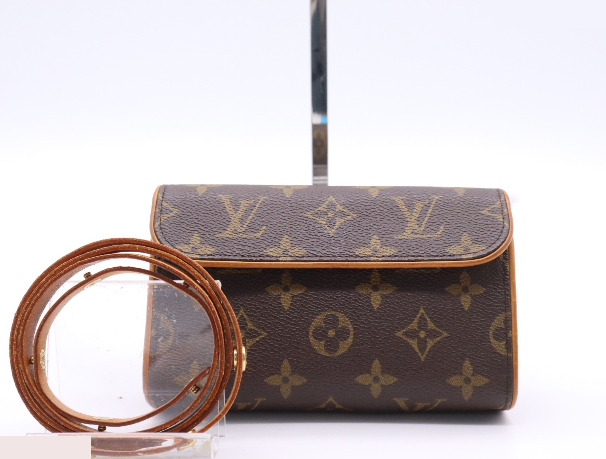 Florentine Pochette with Shoulder Strap