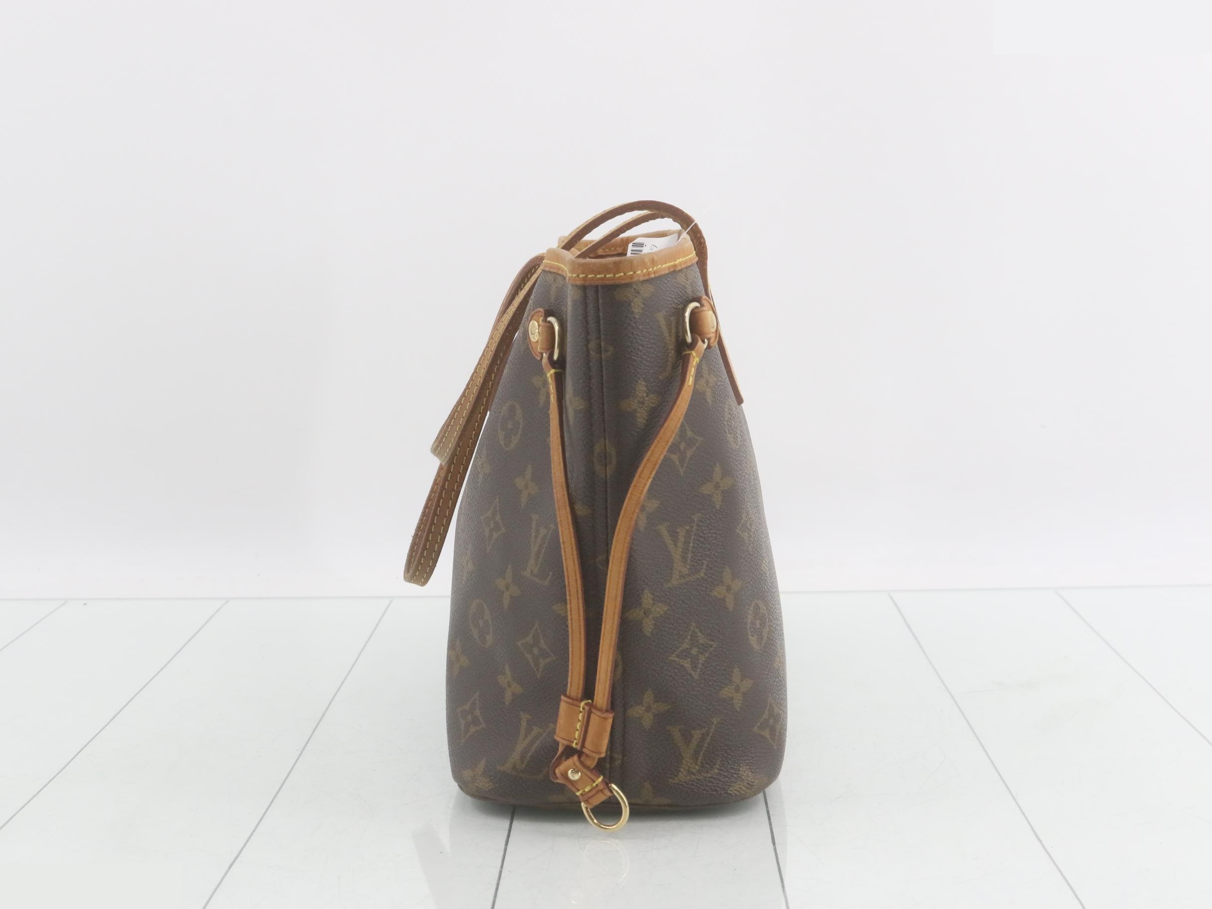 Monogram Neverfull PM Tote Bag — view 3