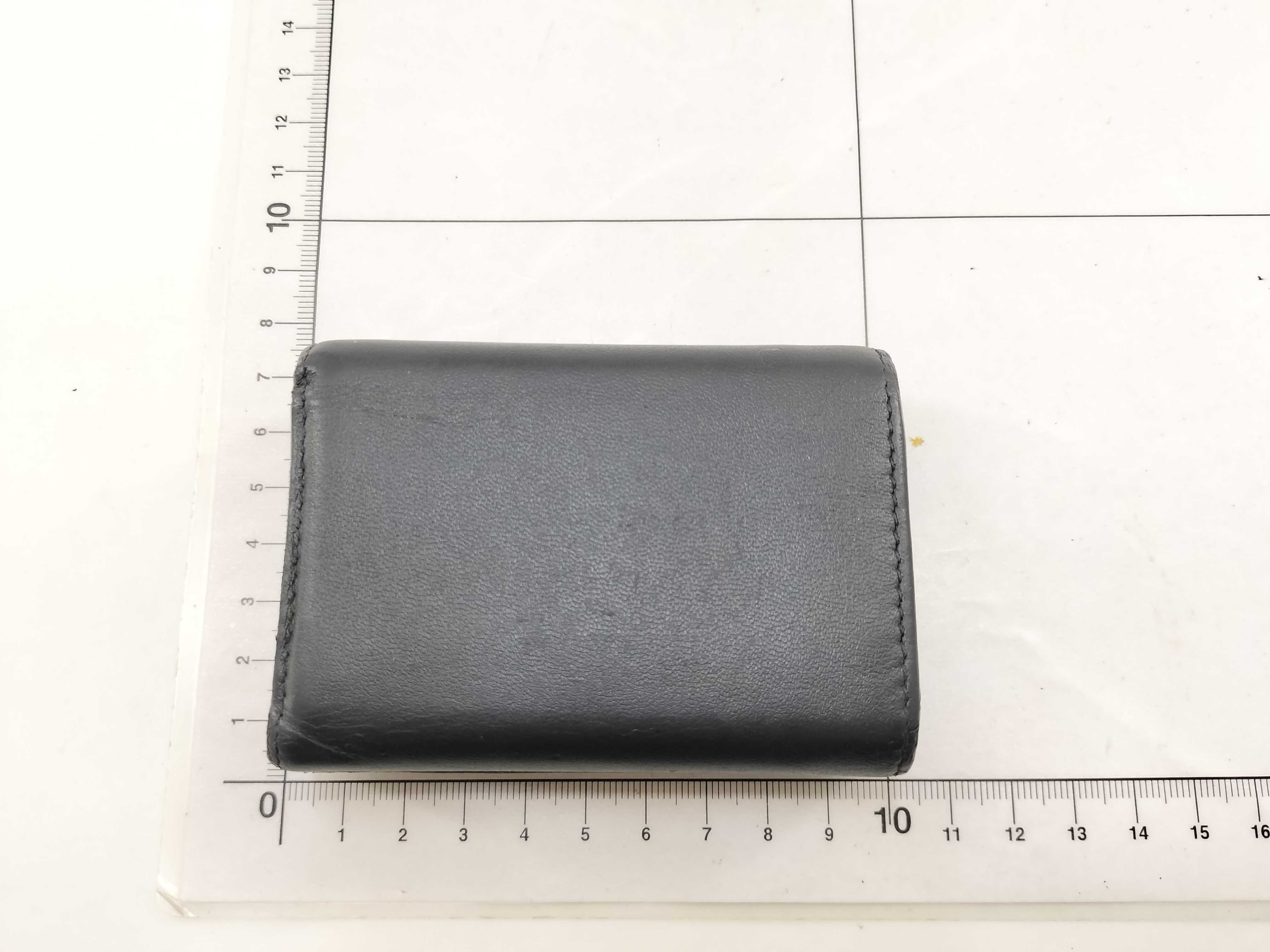 Leather Tri-fold Mini Wallet Serial Number — view 2
