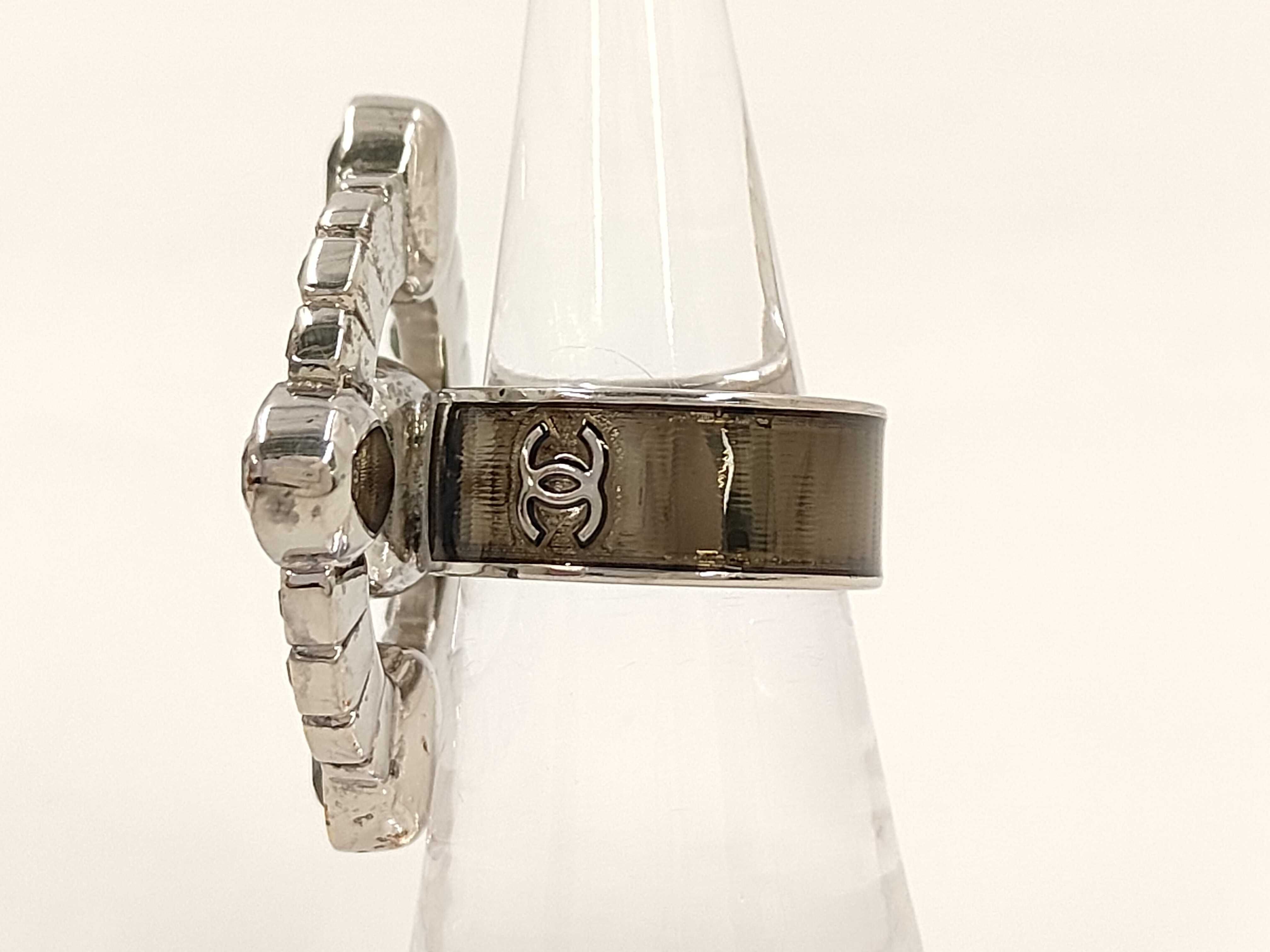 ring, B17B, Coco Mark rhinestone ring — view 2