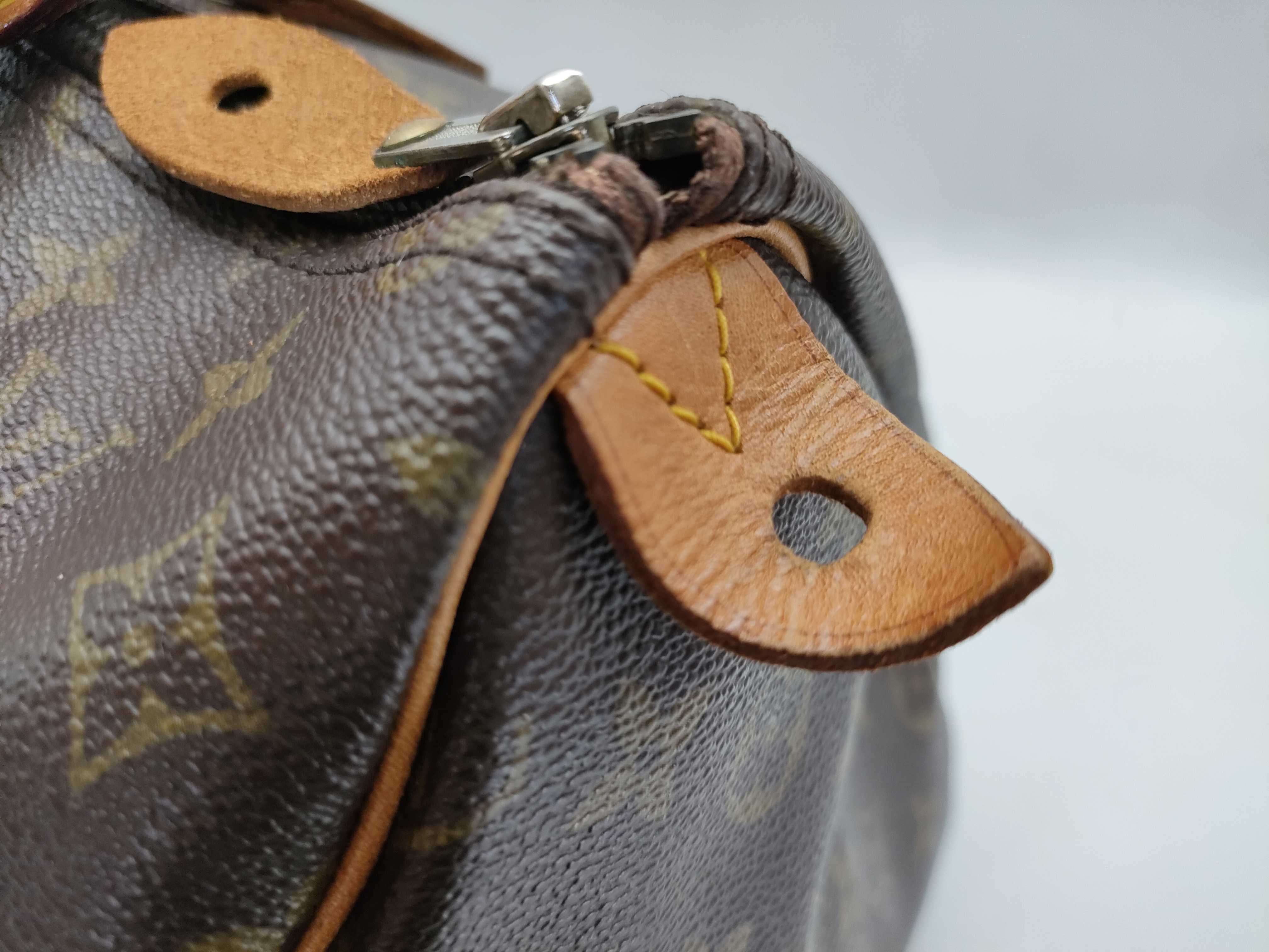 Monogram LV Speedy 35 Monogram M41524 SA841 Brown Boston Bag — view 11