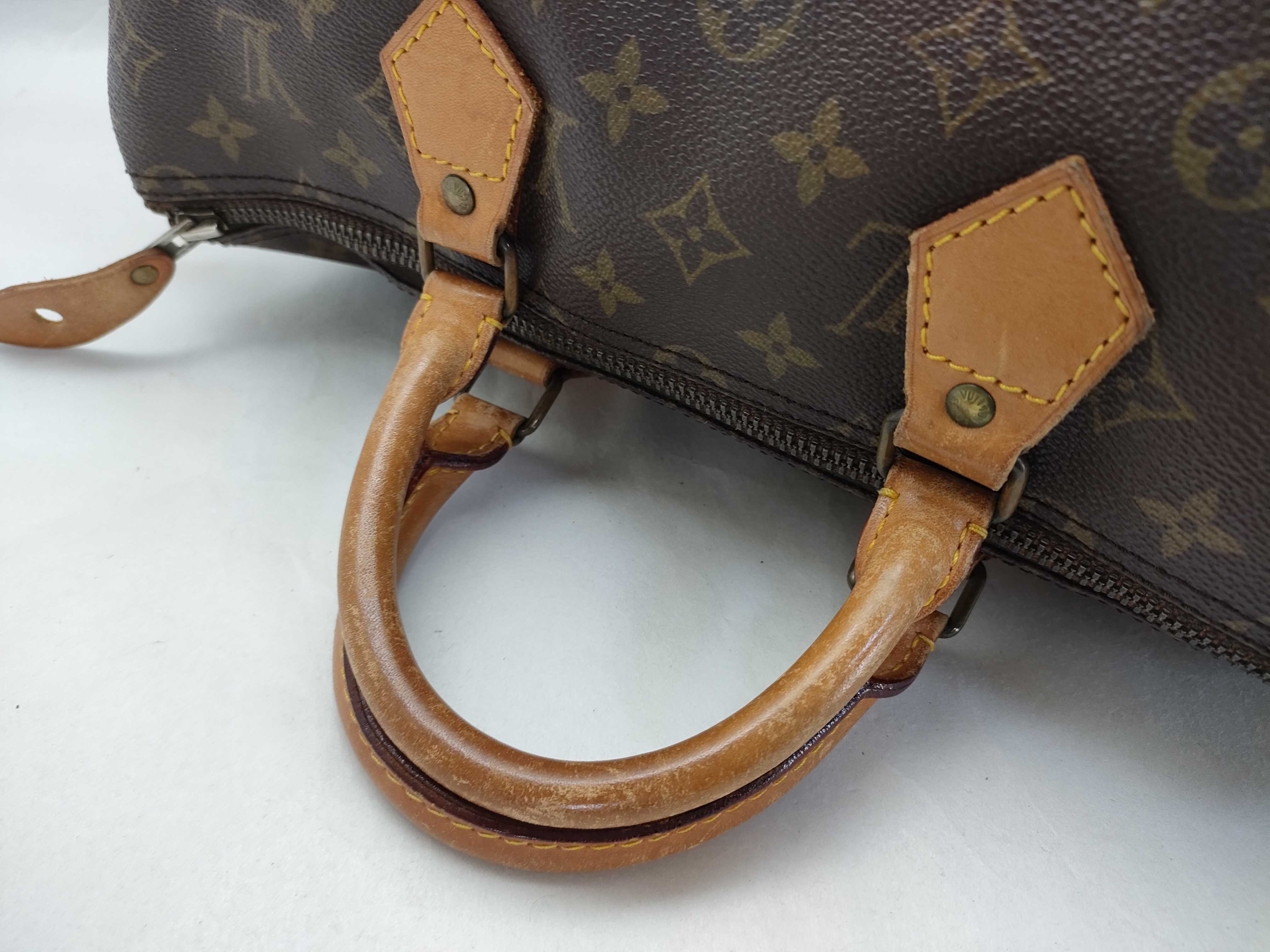 Monogram LV Speedy 35 Monogram M41524 SA841 Brown Boston Bag — view 3