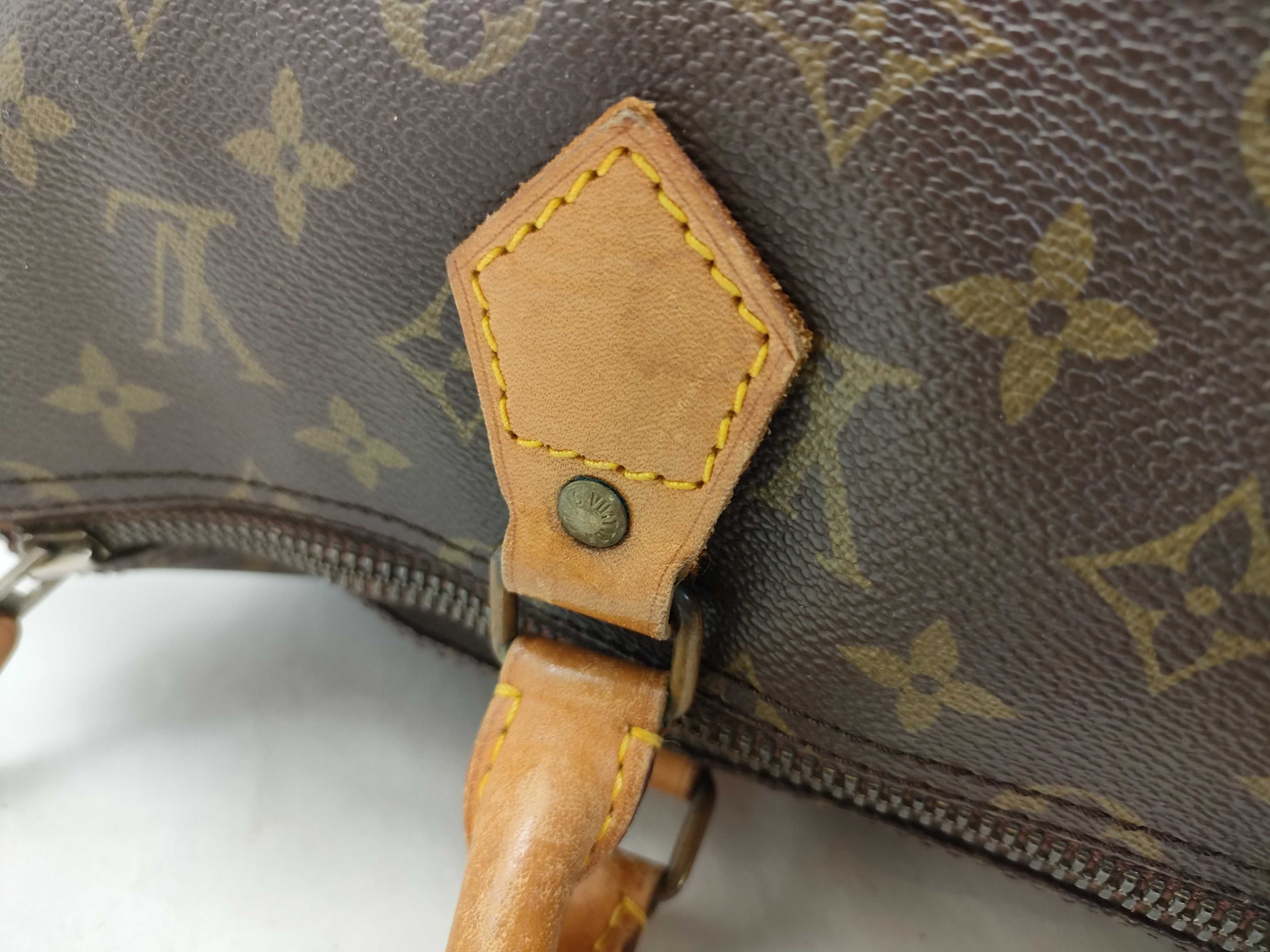 Monogram LV Speedy 35 Monogram M41524 SA841 Brown Boston Bag — view 5