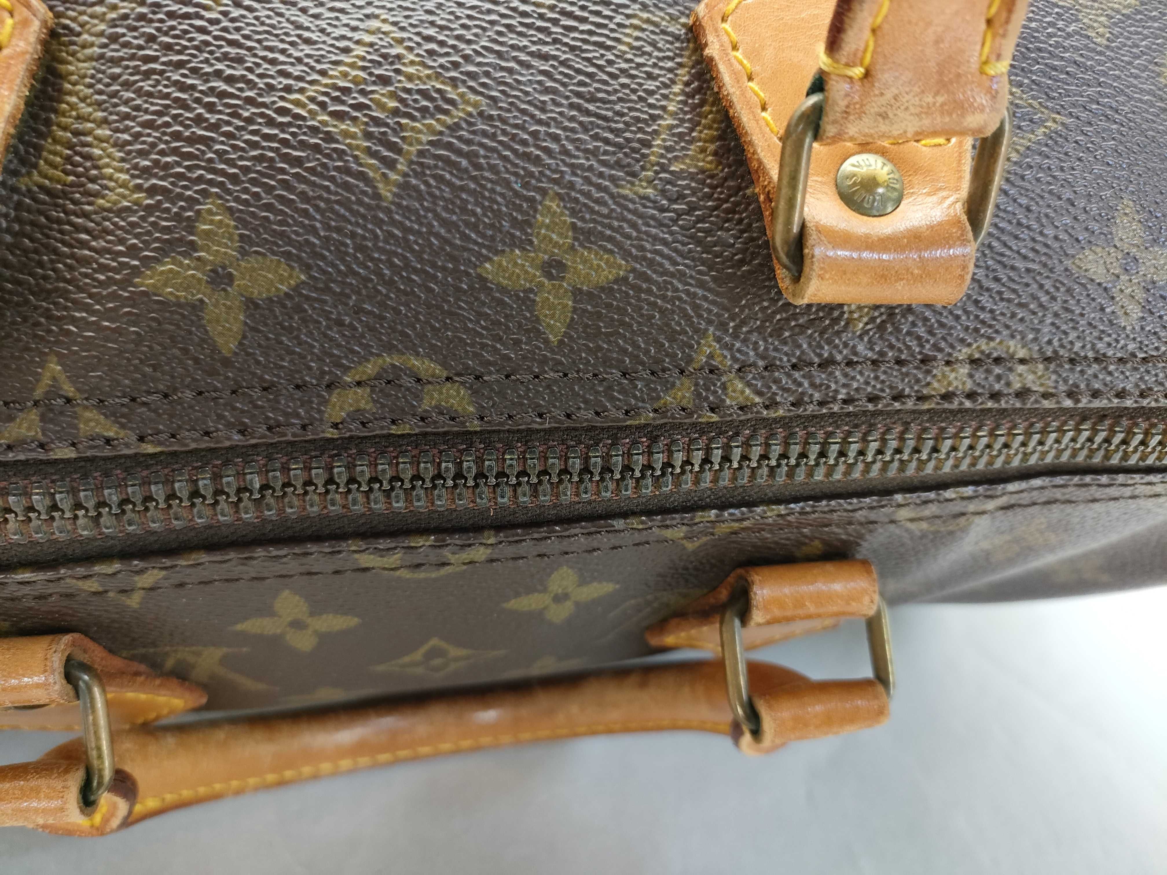 Monogram LV Speedy 35 Monogram M41524 SA841 Brown Boston Bag — view 6