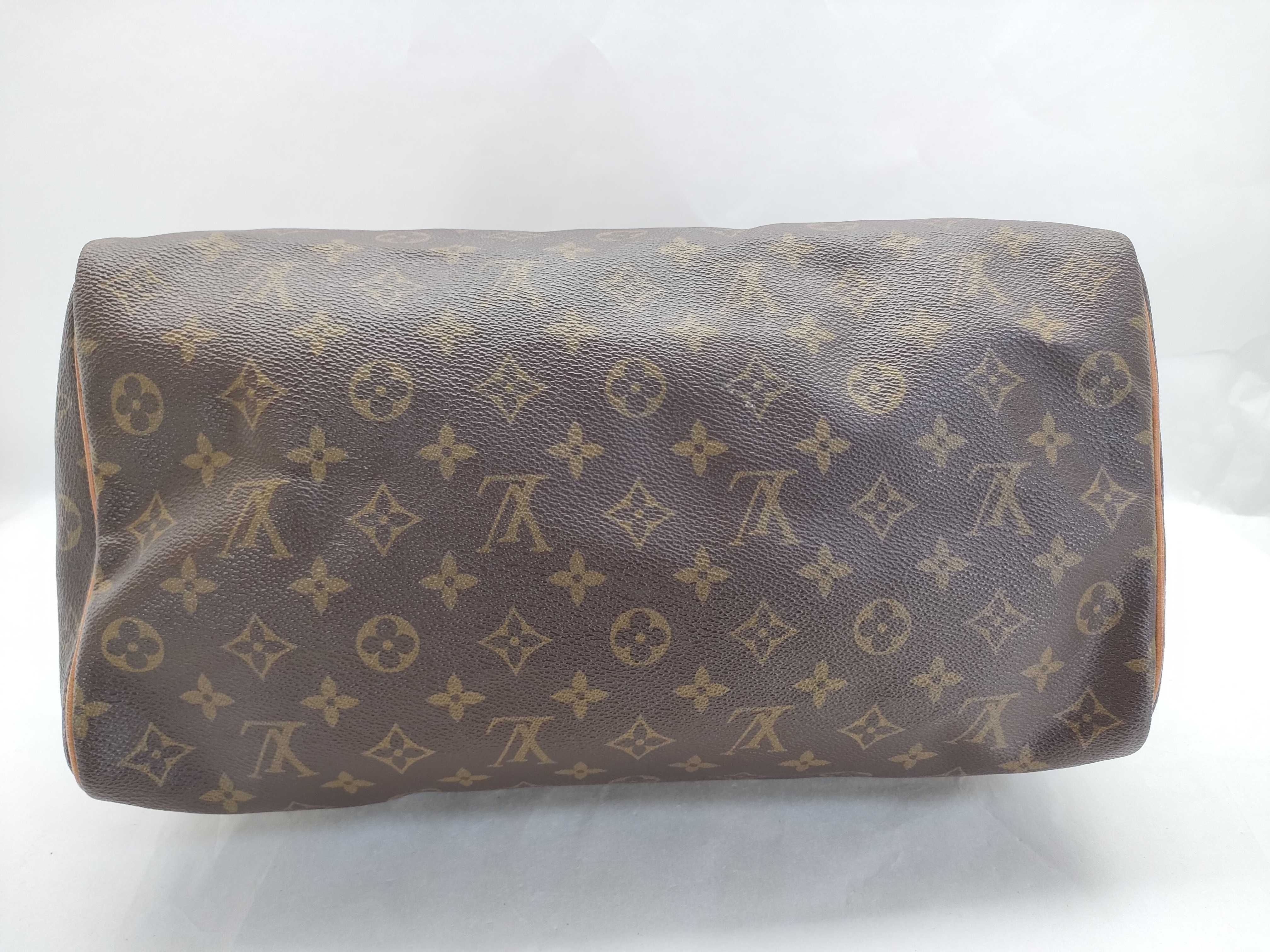 Monogram LV Speedy 35 Monogram M41524 SA841 Brown Boston Bag — view 9