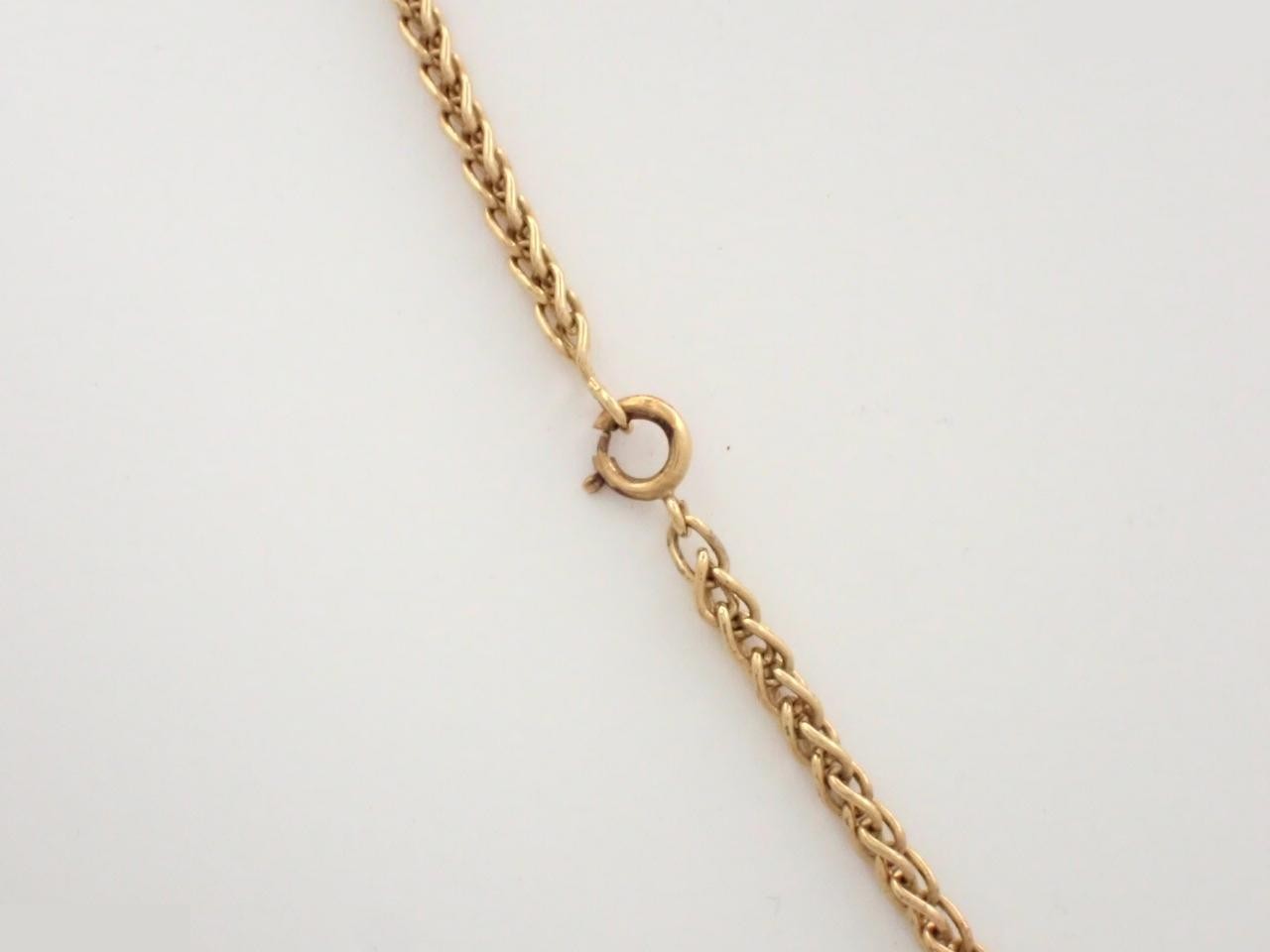 Triomphe necklace, gold, chain approximately 60cm — view 2