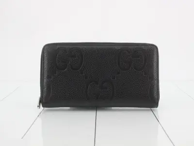 Jumbo GG Round Zipper Long Wallet
