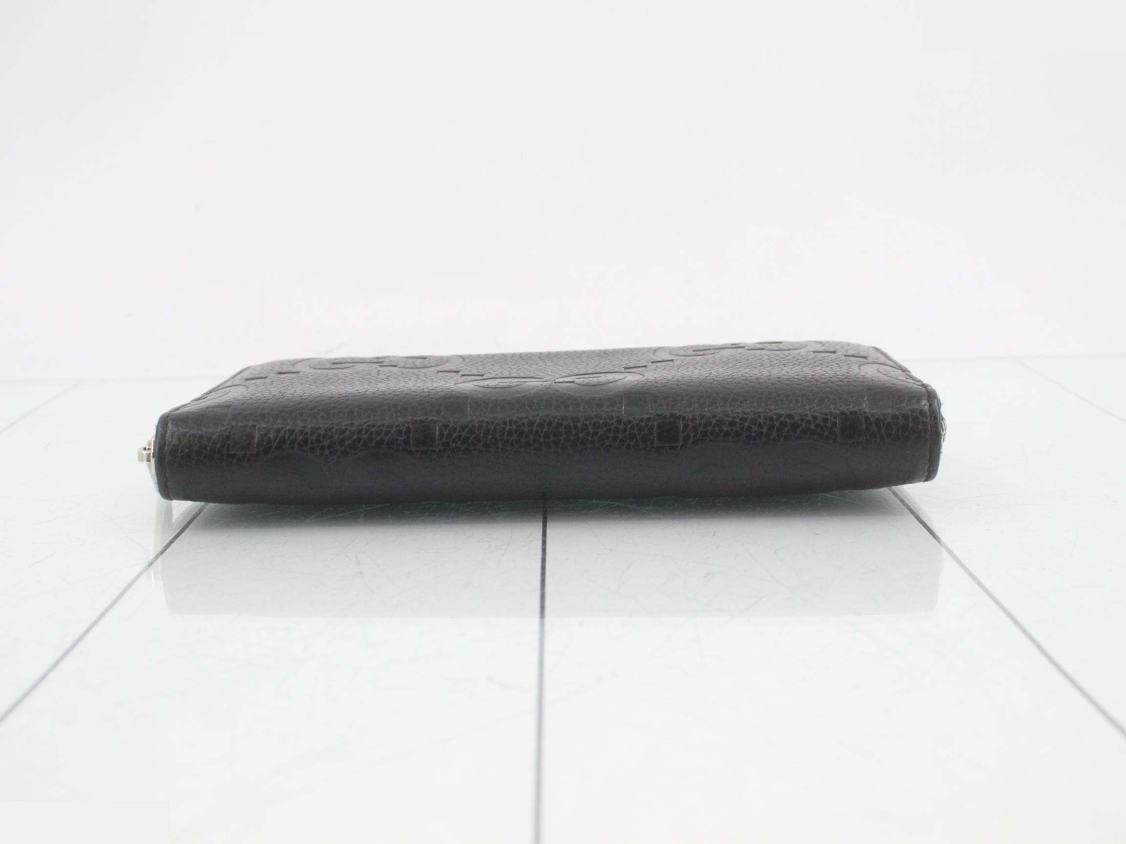 Jumbo GG Round Zipper Long Wallet — view 3