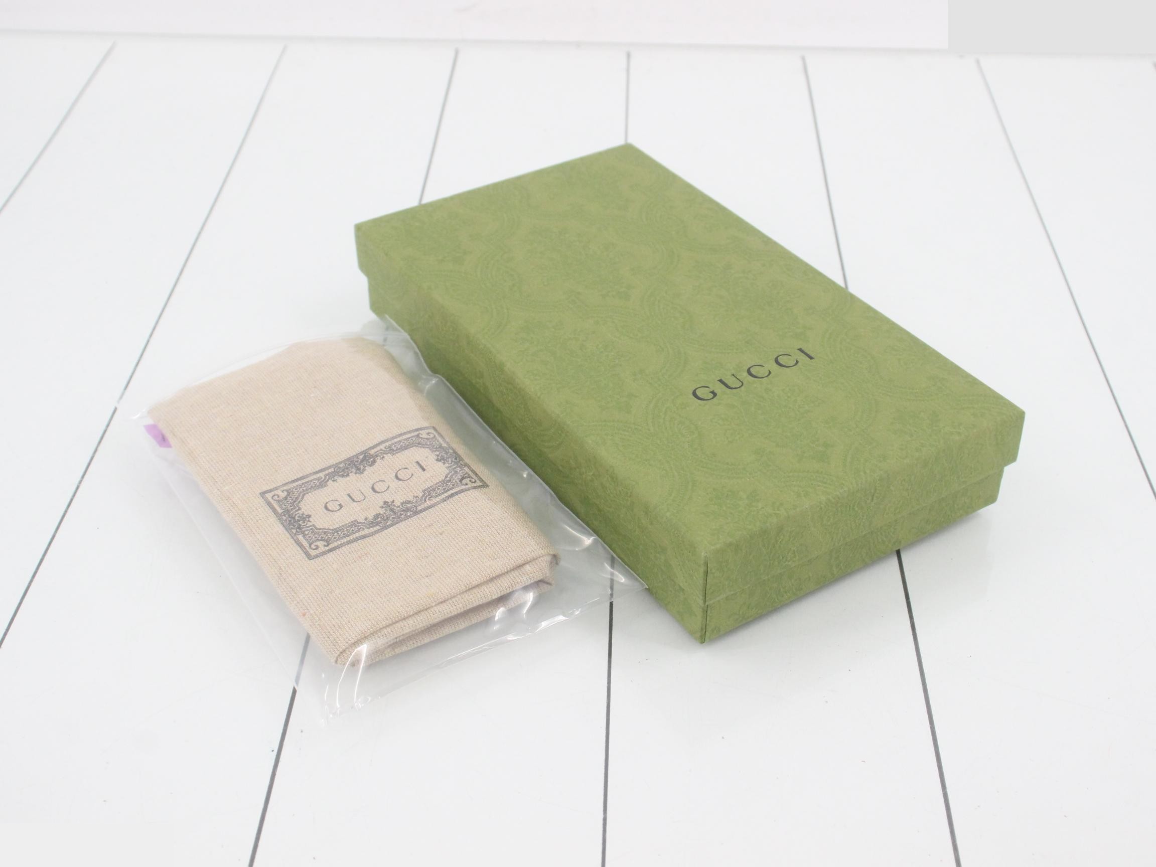 Jumbo GG Round Zipper Long Wallet — view 5