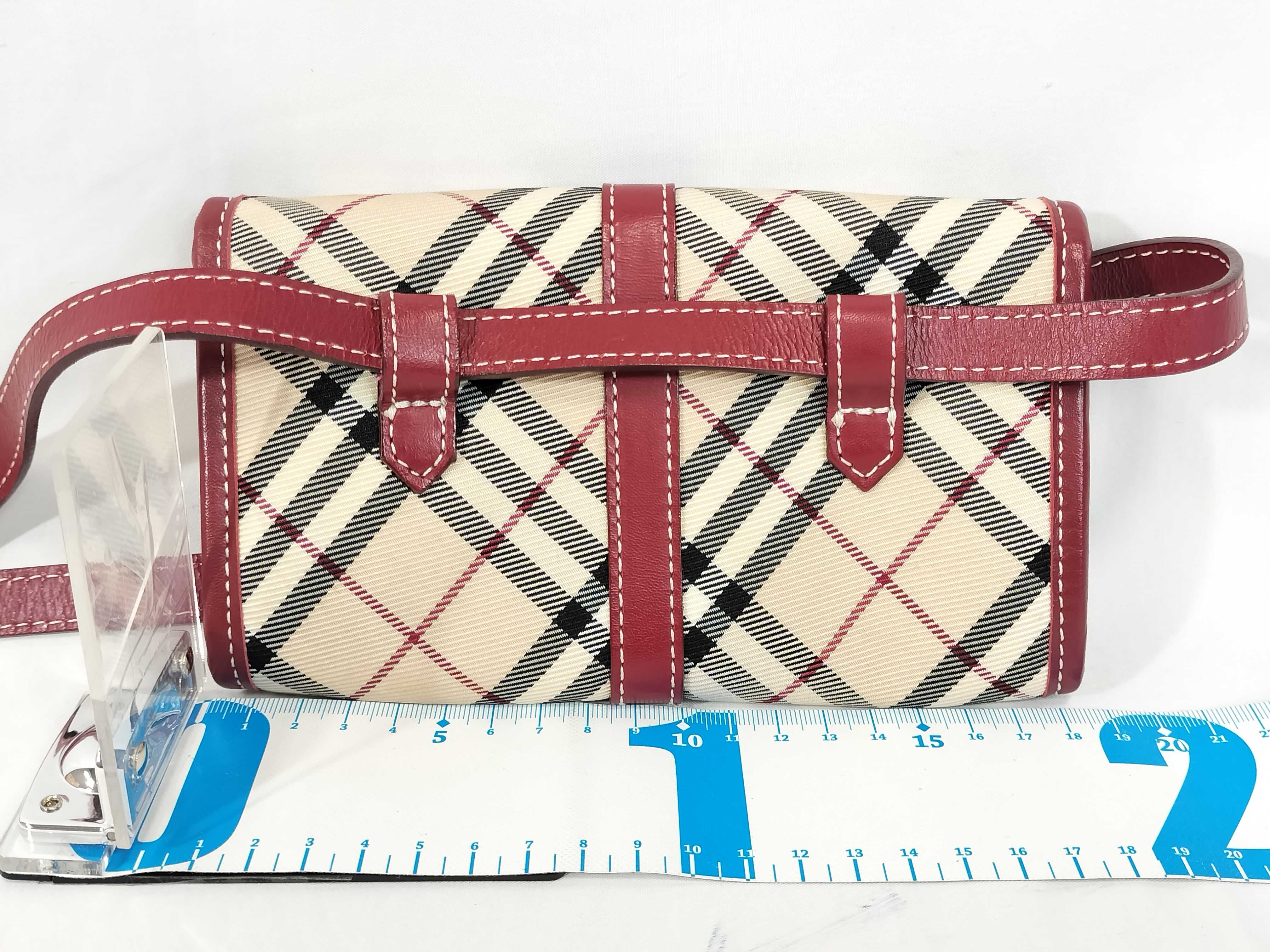 Blue Label Burberry Shoulder Bag Red Shoulder Bag — view 2