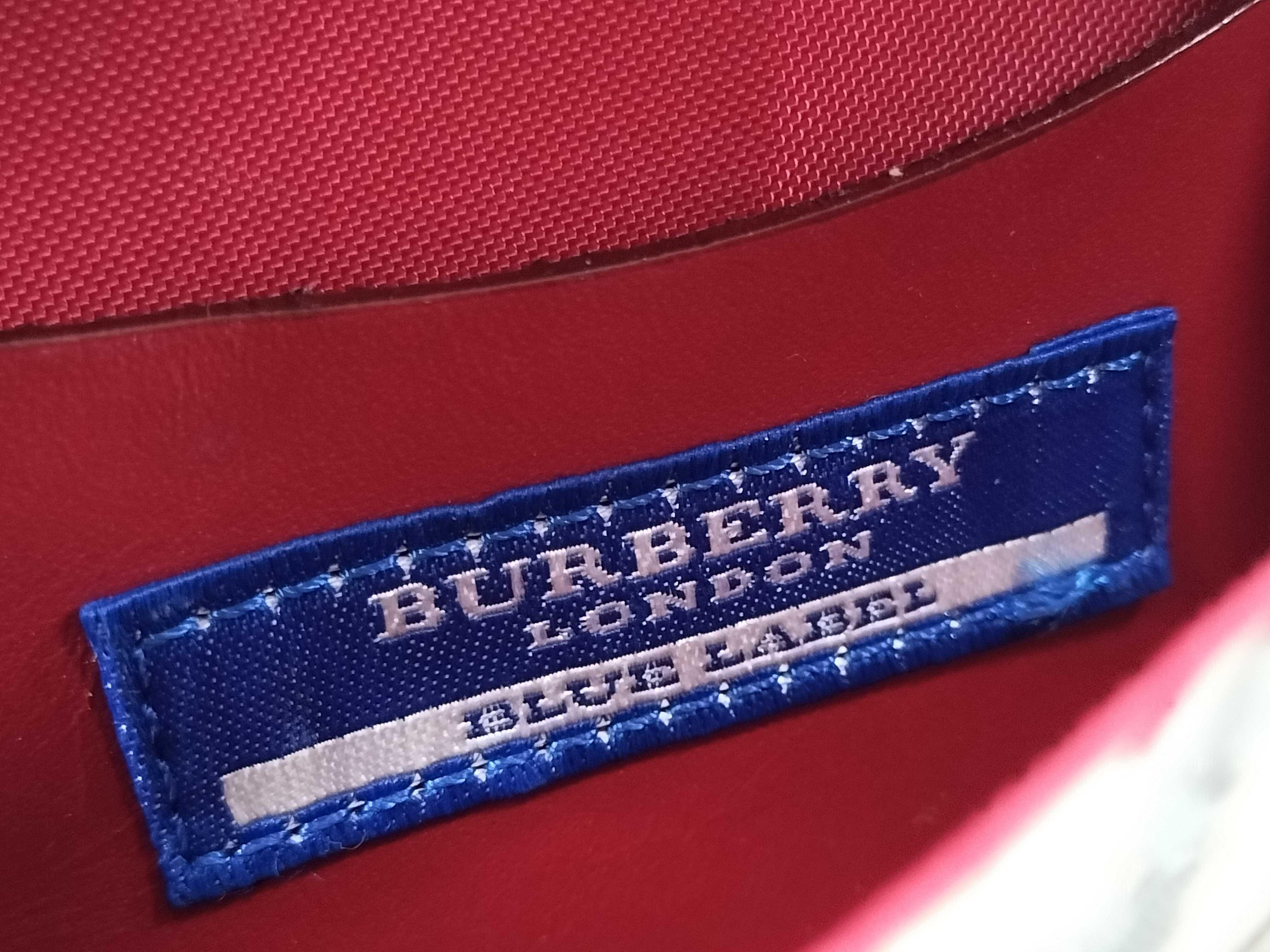 Blue Label Burberry Shoulder Bag Red Shoulder Bag — view 12