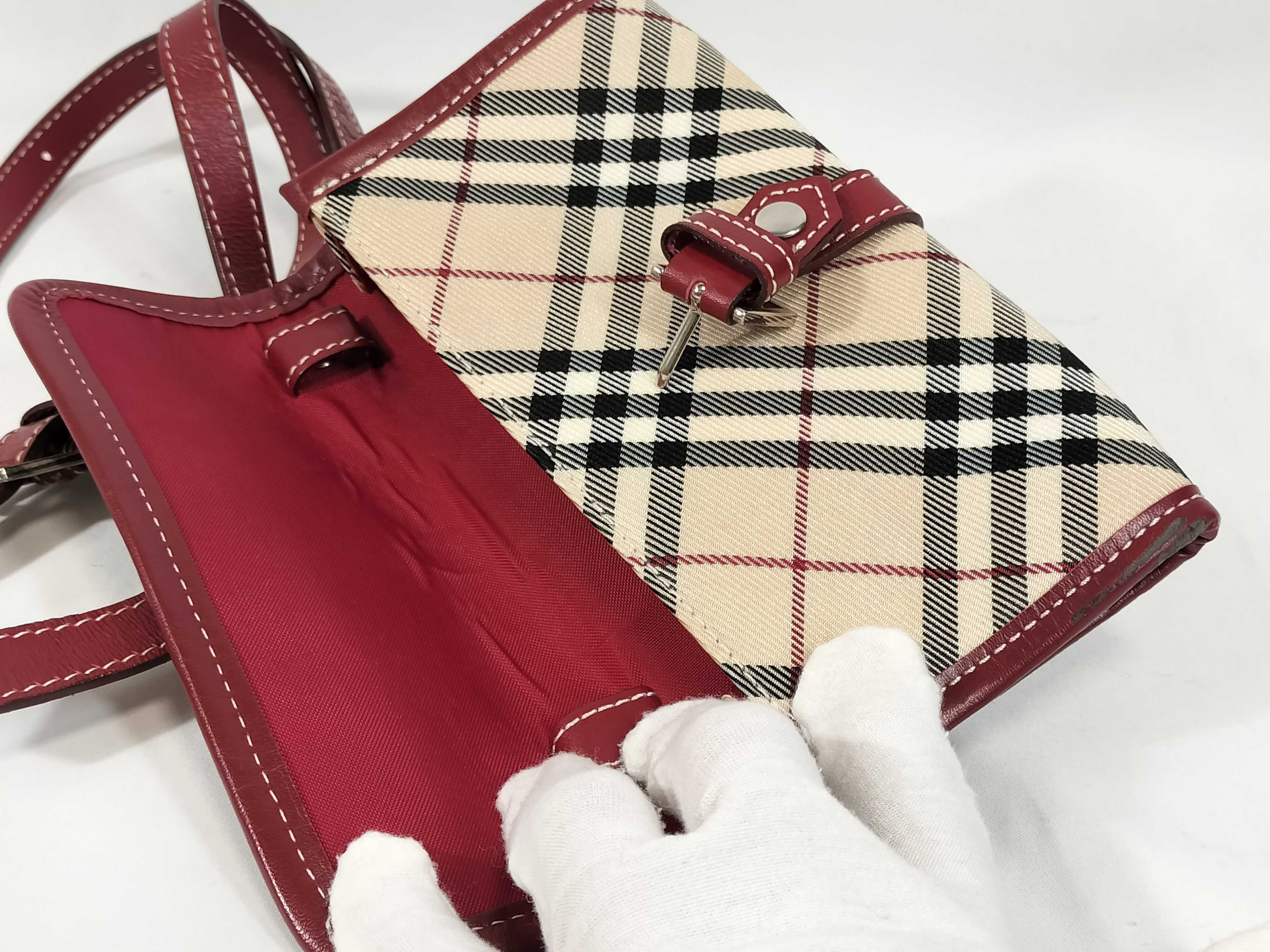 Blue Label Burberry Shoulder Bag Red Shoulder Bag — view 9