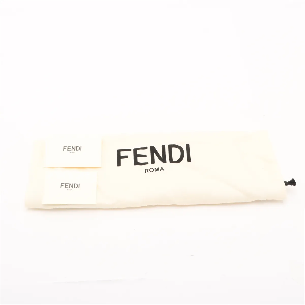 Selleria Small Fendessence Leather Shoulder Bag White 8BS094 — view 9