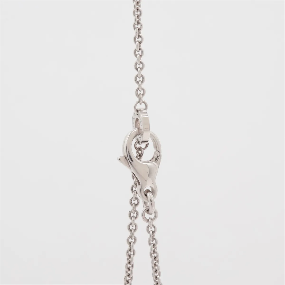 B Zero One Save the Children Charity Necklace 925 x Black Ceramic 9.7g Black x Silver — view 3