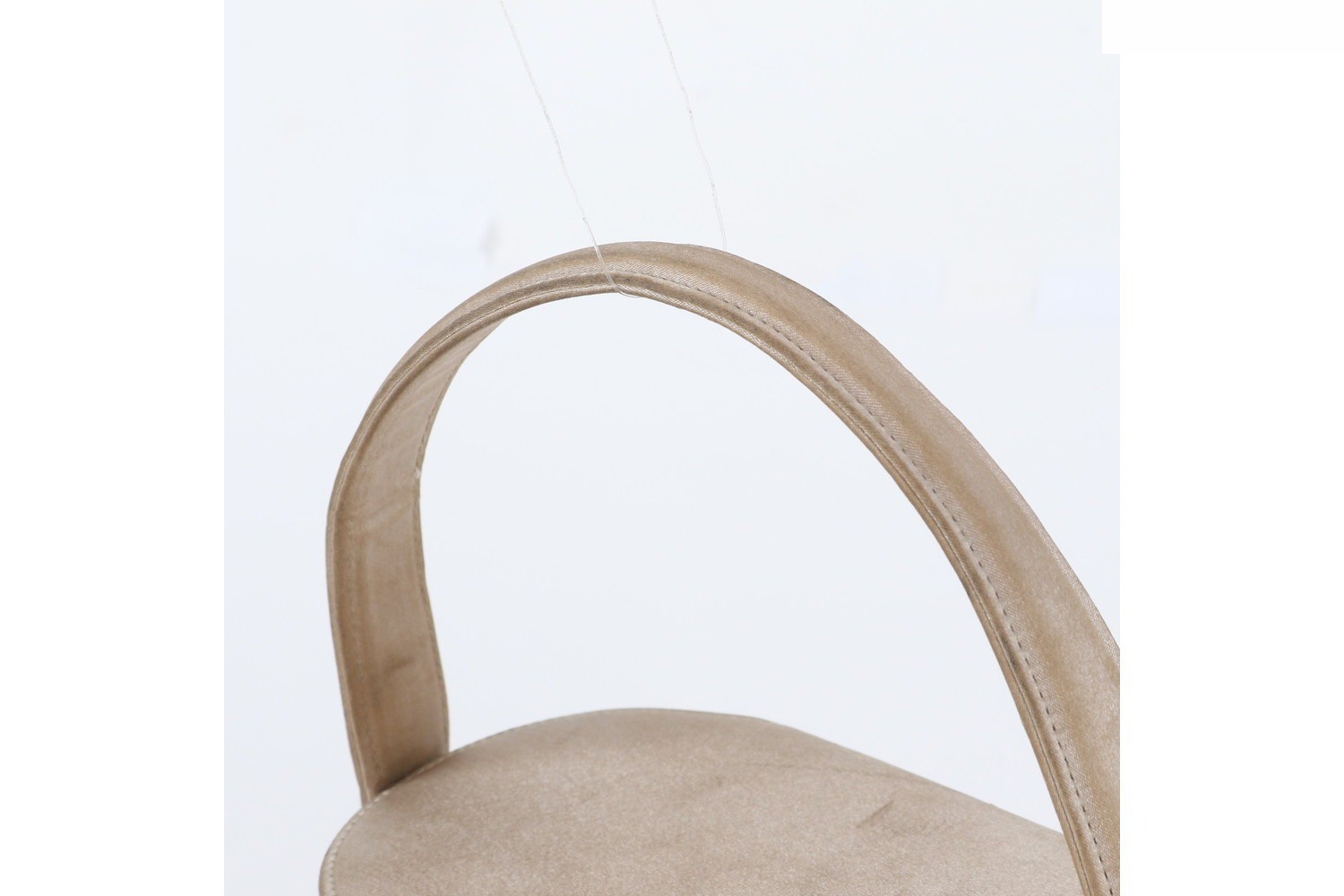 Vanity bag, handbag, tote bag, pouch, gold — view 2