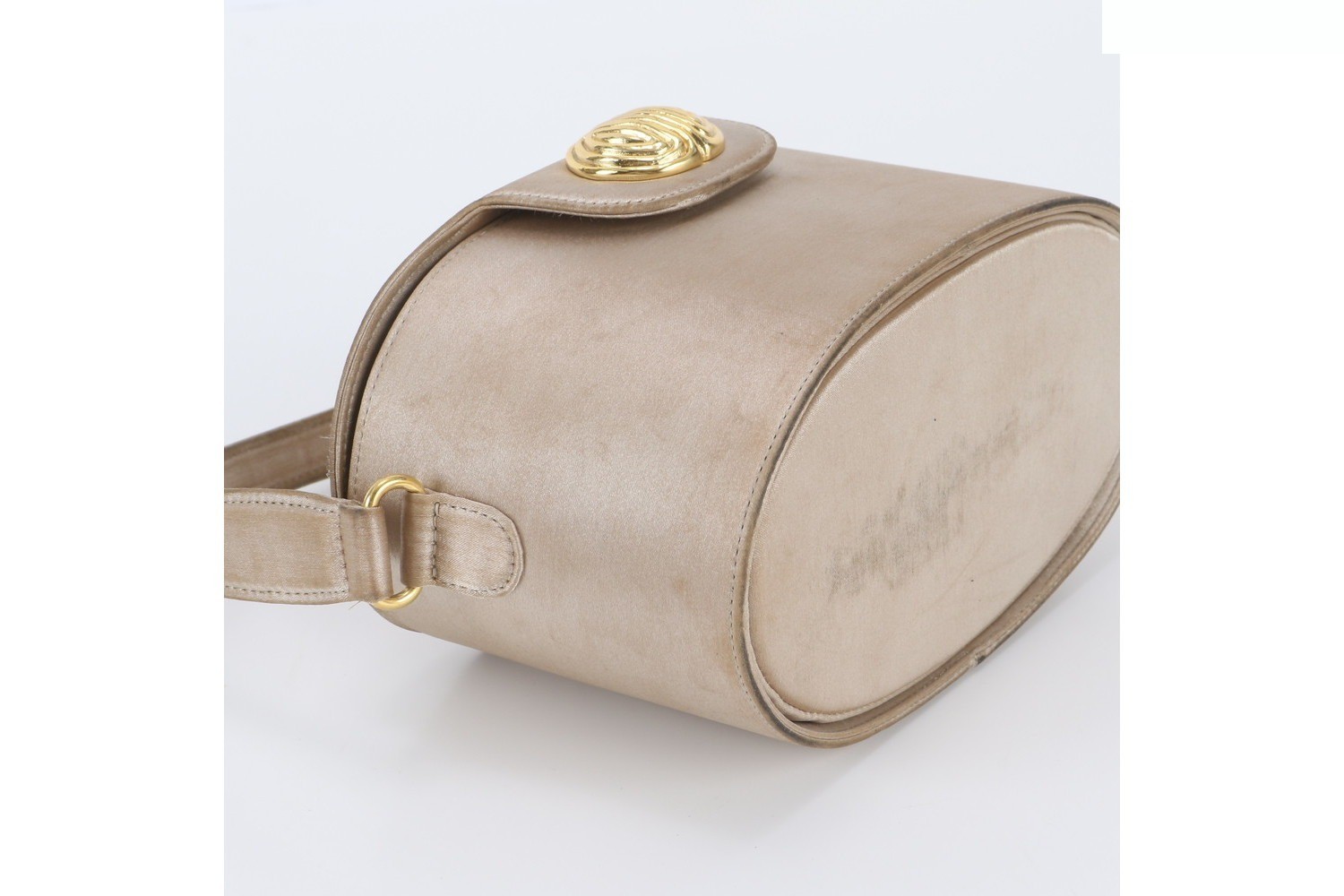 Vanity bag, handbag, tote bag, pouch, gold — view 5