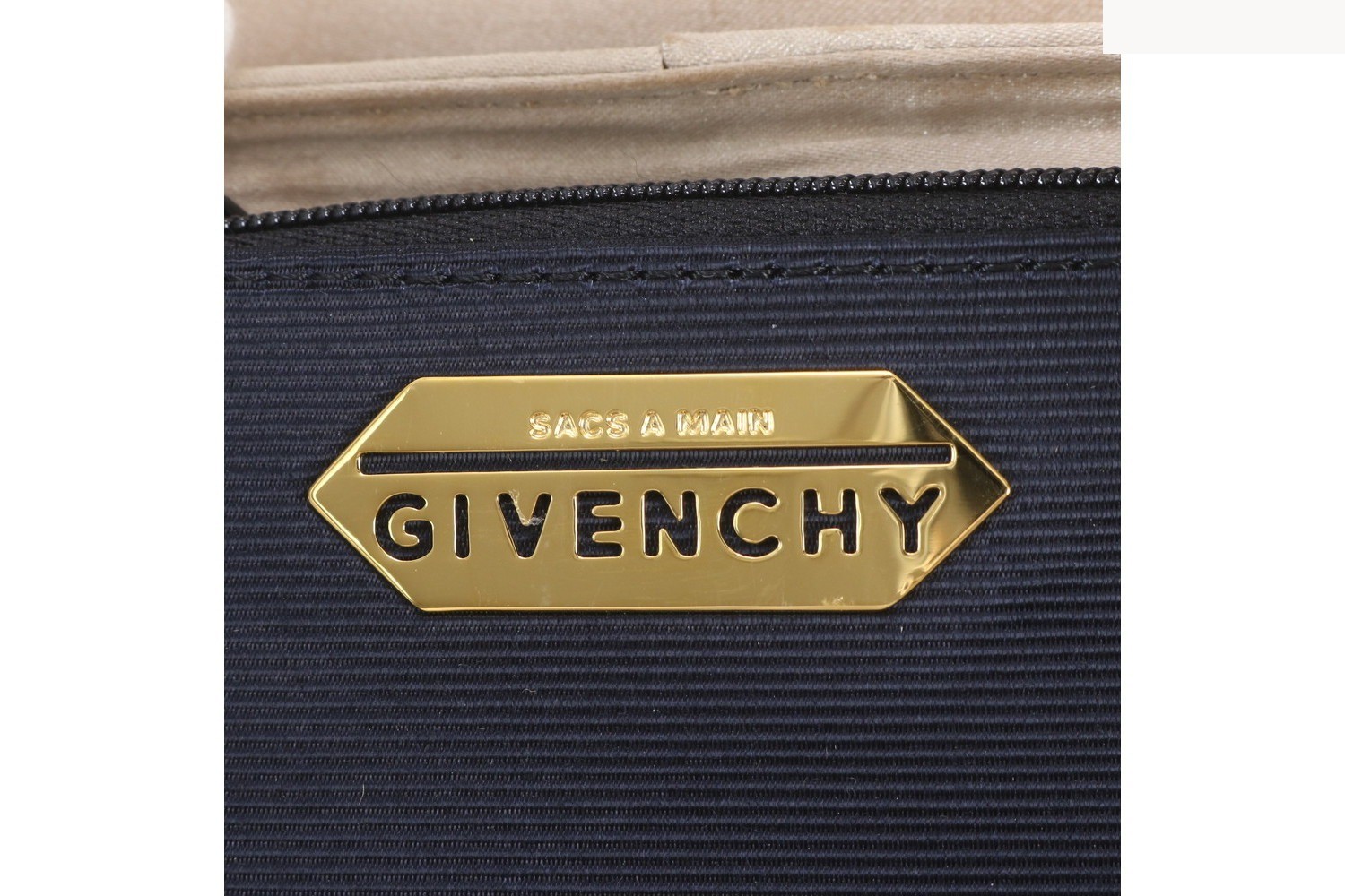 Vanity bag, handbag, tote bag, pouch, gold — view 9