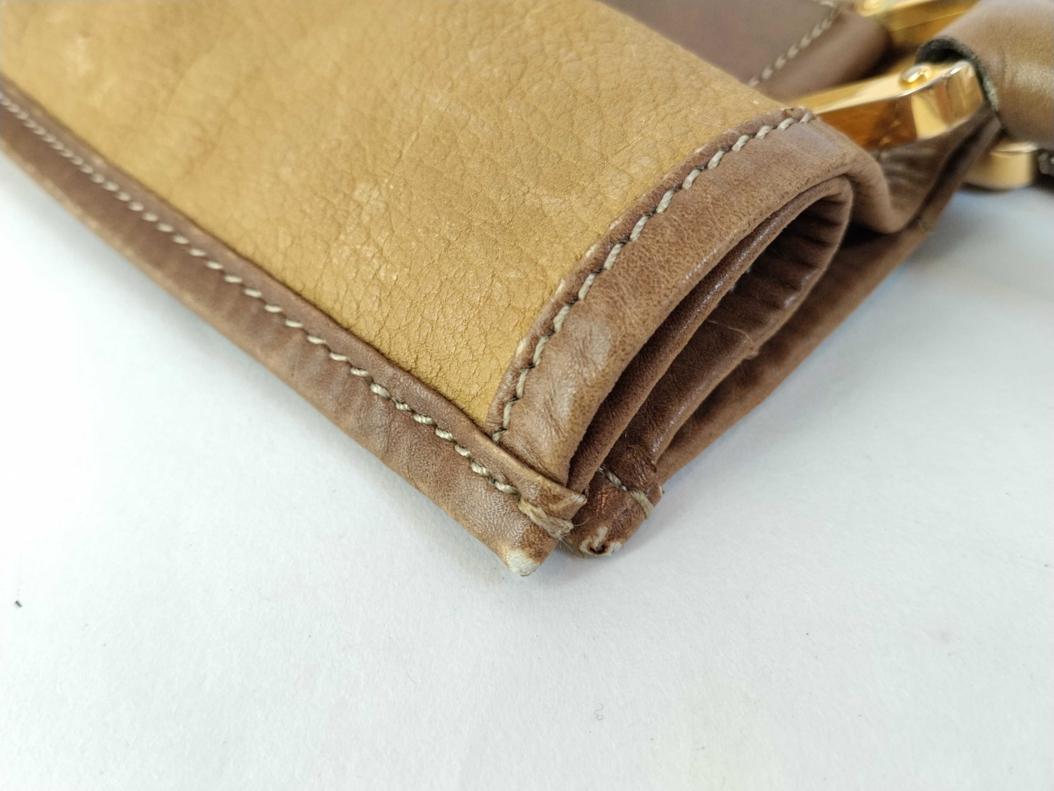 Anagram Leather Tote Bag — view 12