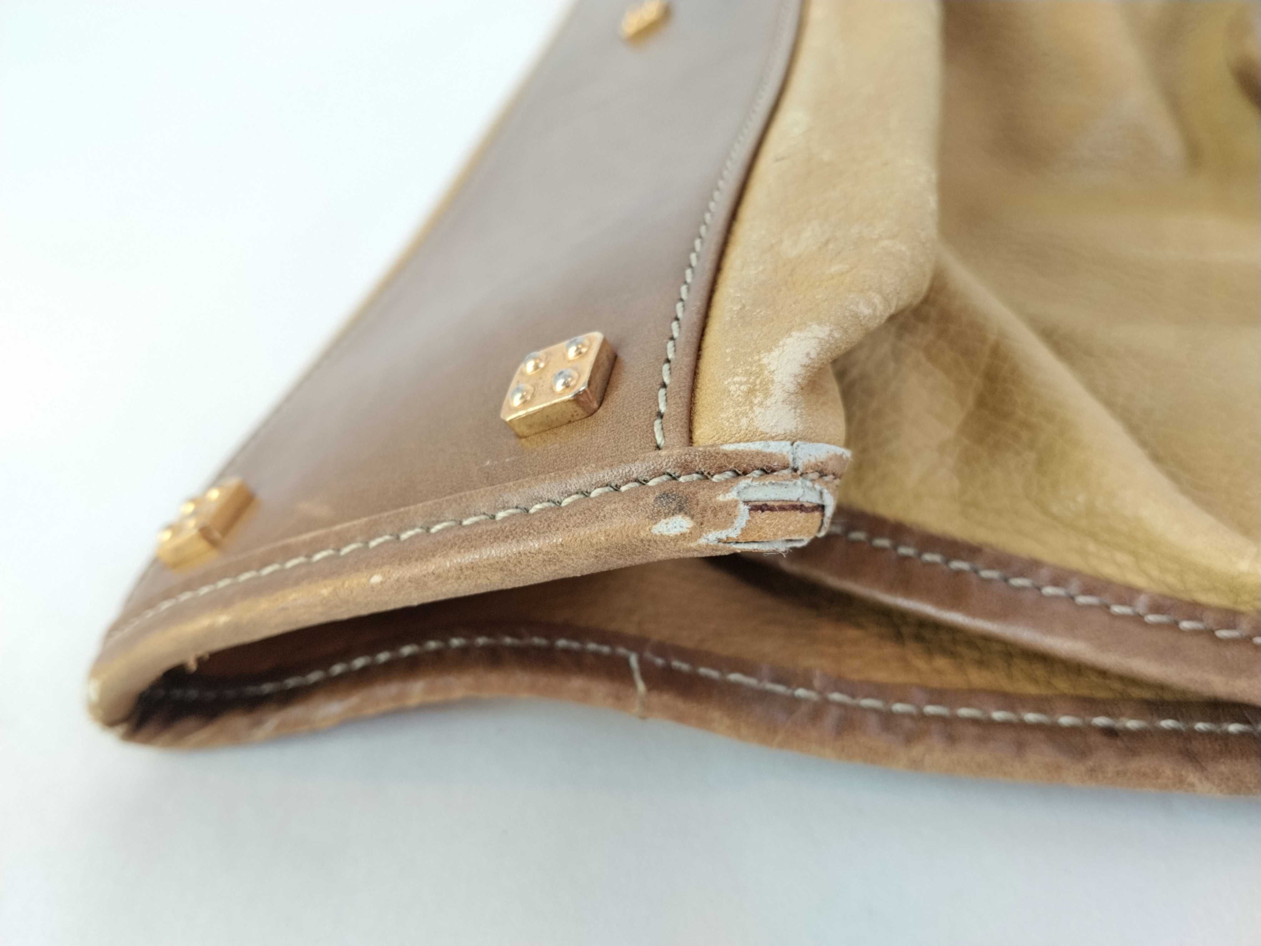 Anagram Leather Tote Bag — view 15