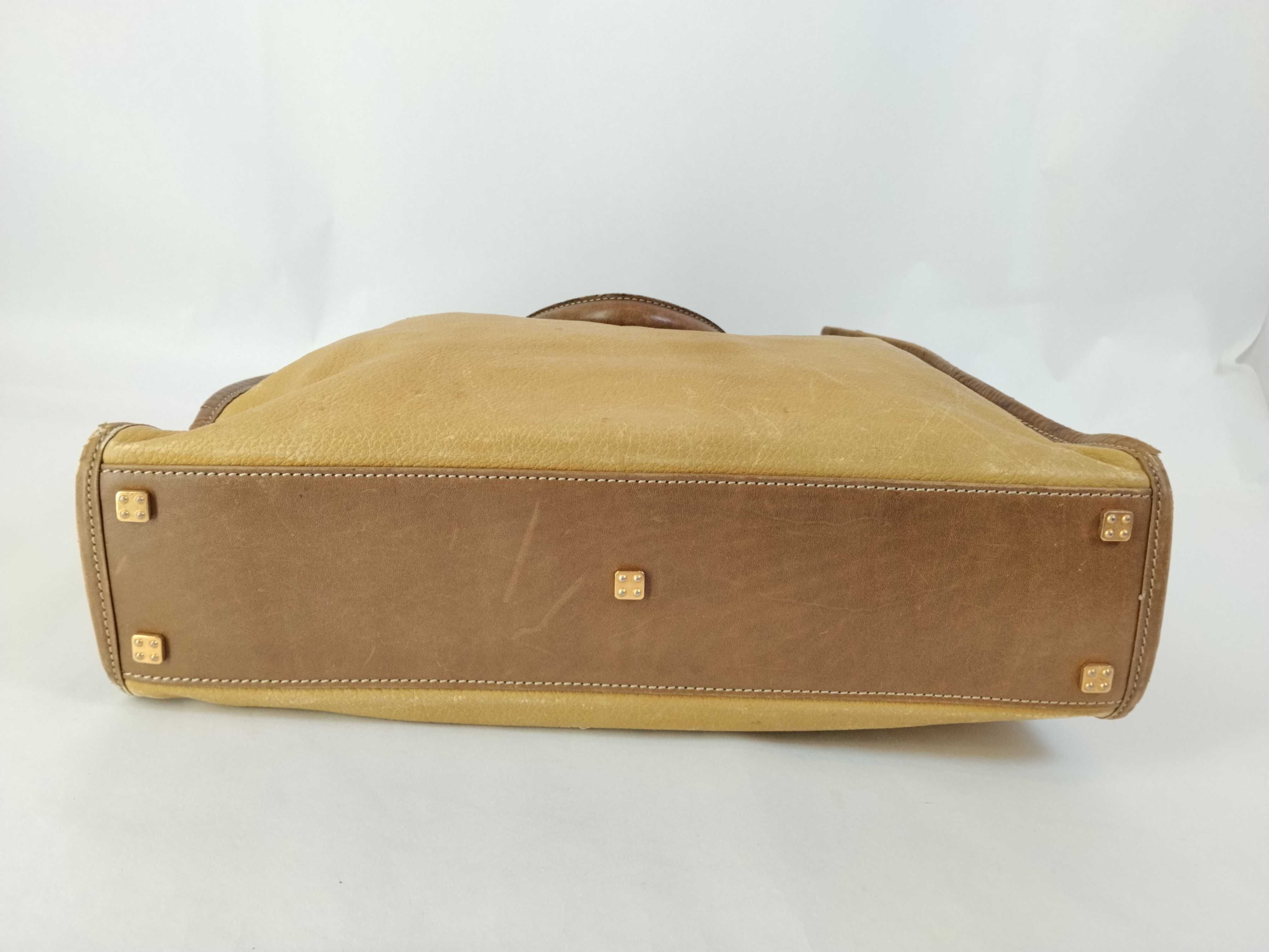 Anagram Leather Tote Bag — view 8