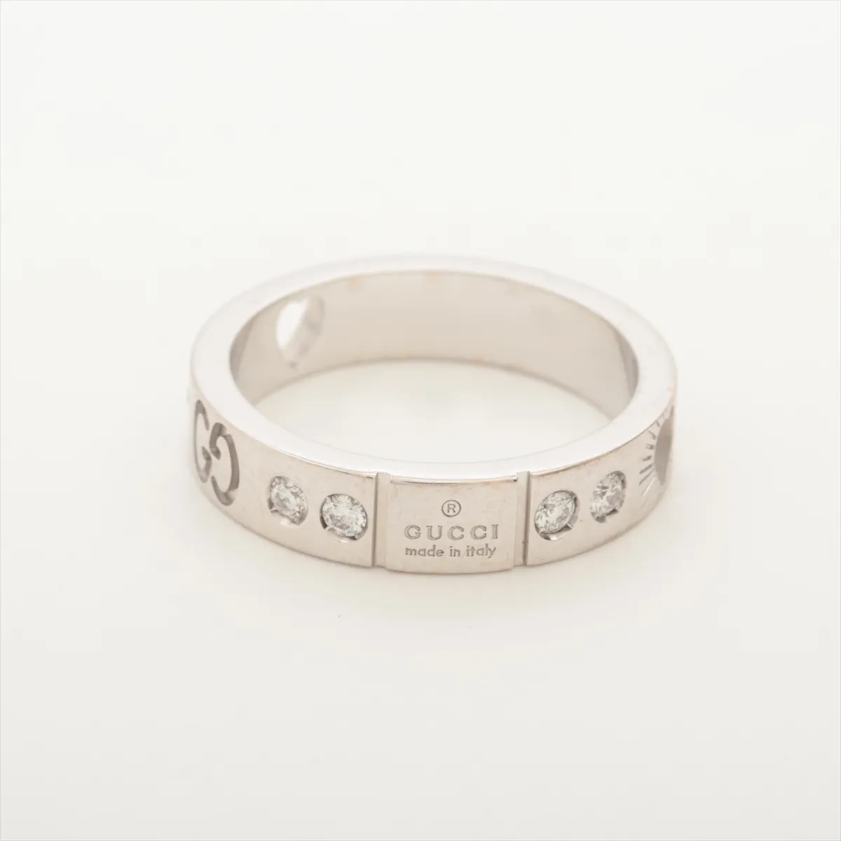 Icon Heart Diamond Ring 750(WG) 4.4g 8 — view 2