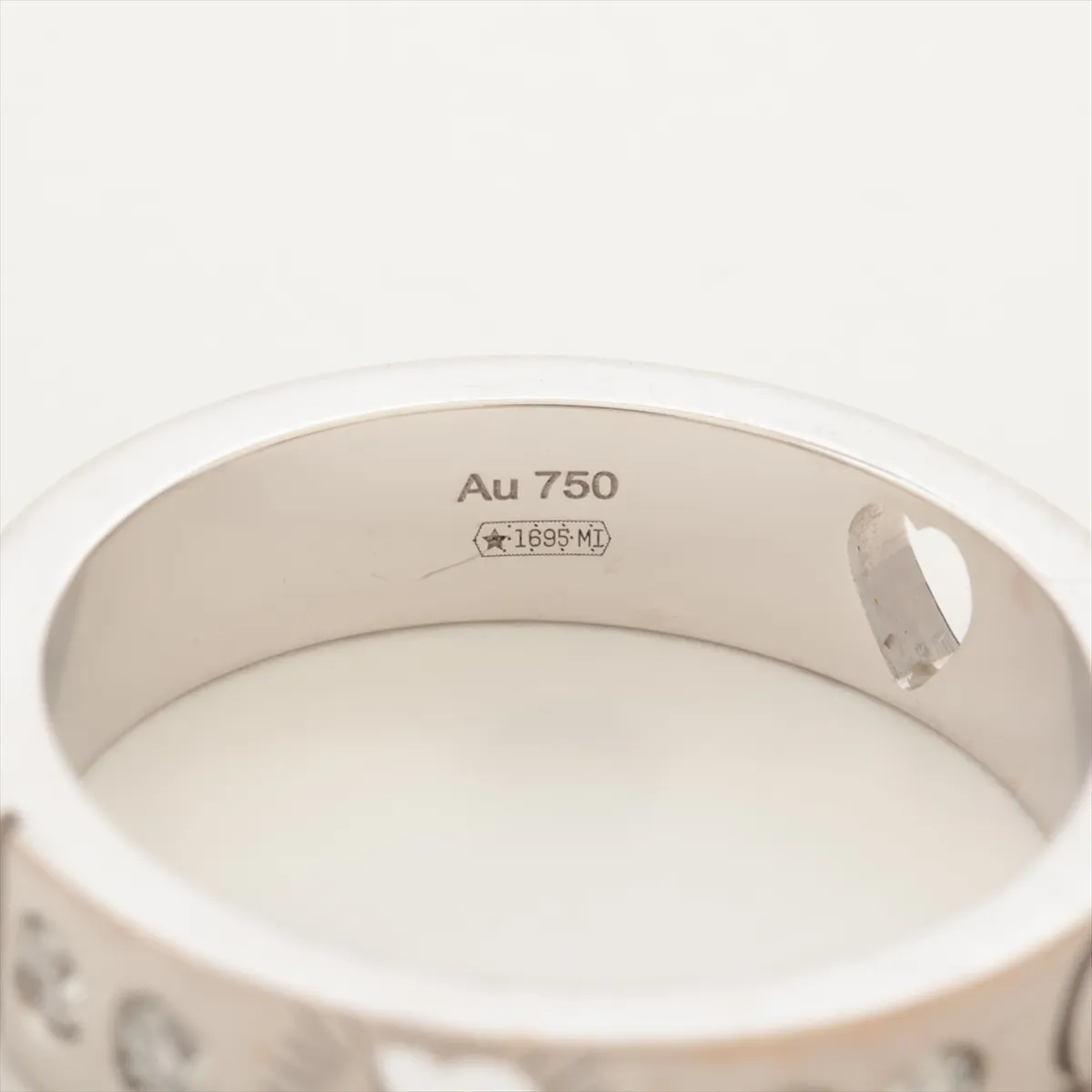 Icon Heart Diamond Ring 750(WG) 4.4g 8 — view 4