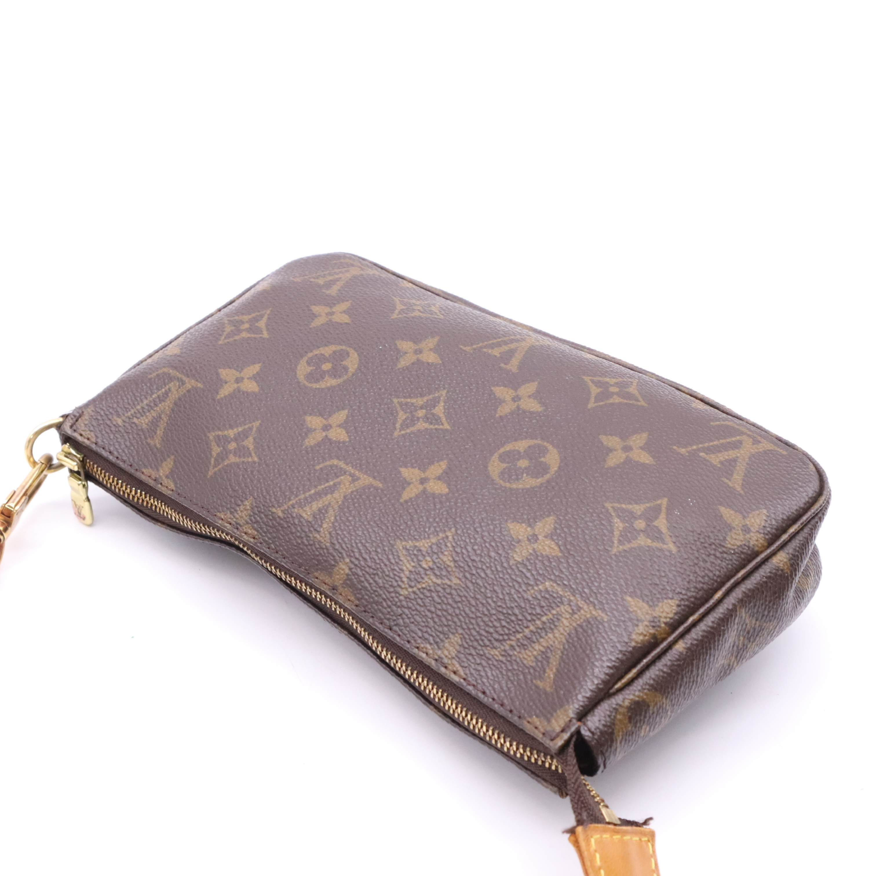 M51980 Monogram Pochette Accessoires with Strap Pouch — view 3