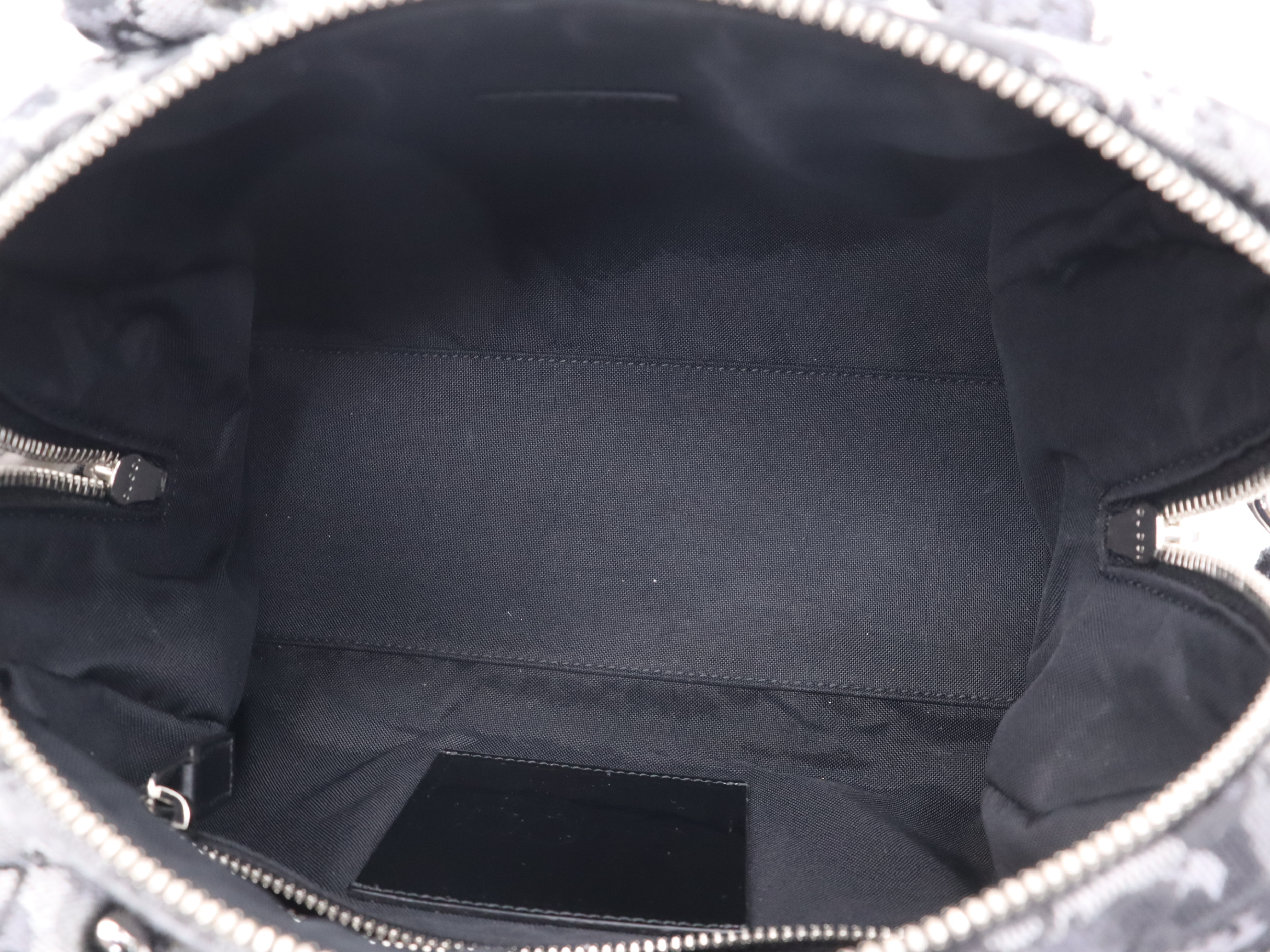 858020 Denim Mini Duffle Bag Handbag with Shoulder Strap, Box, and Dust Bag — view 11