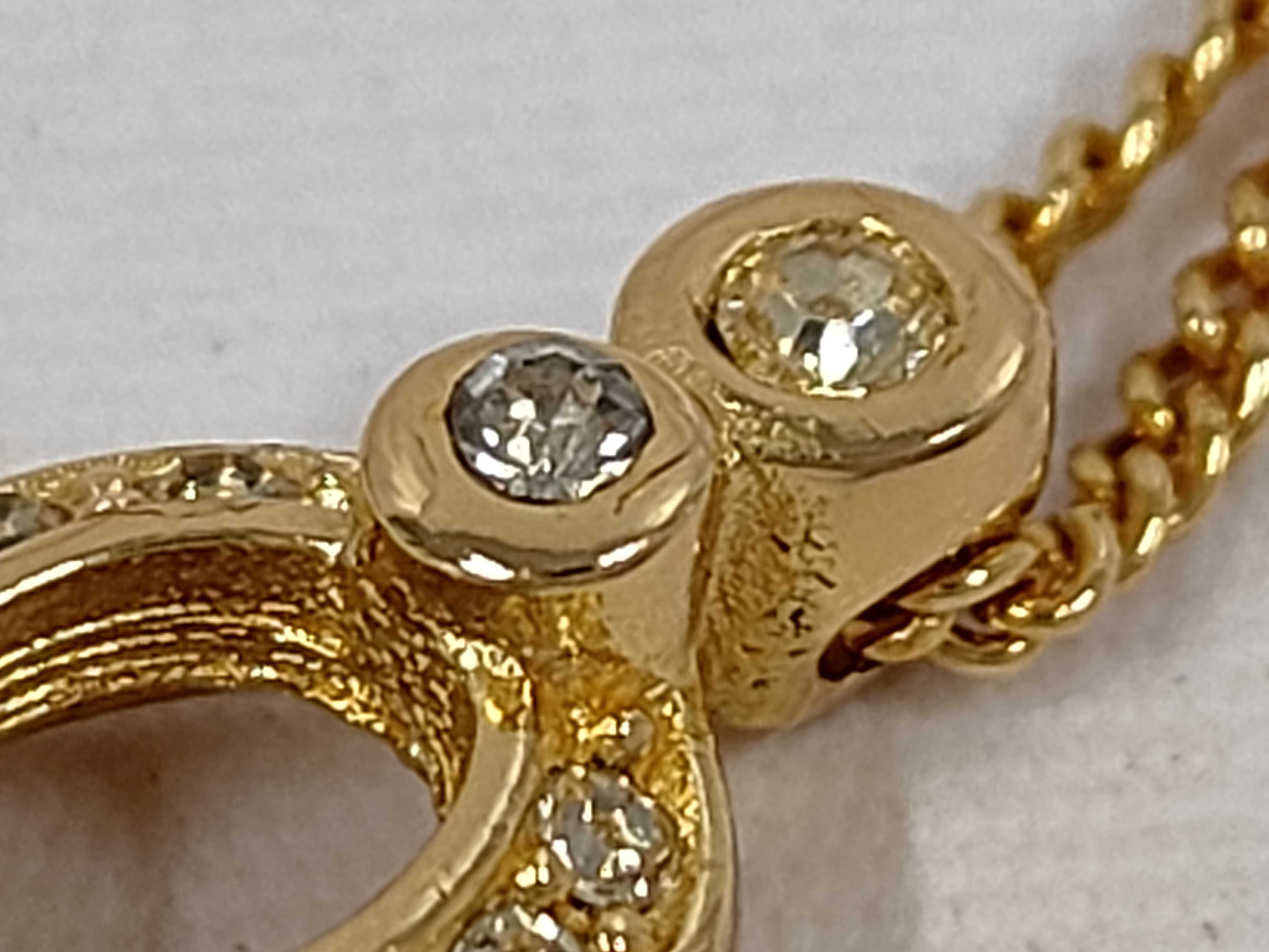 Rhinestone Necklace — view 4