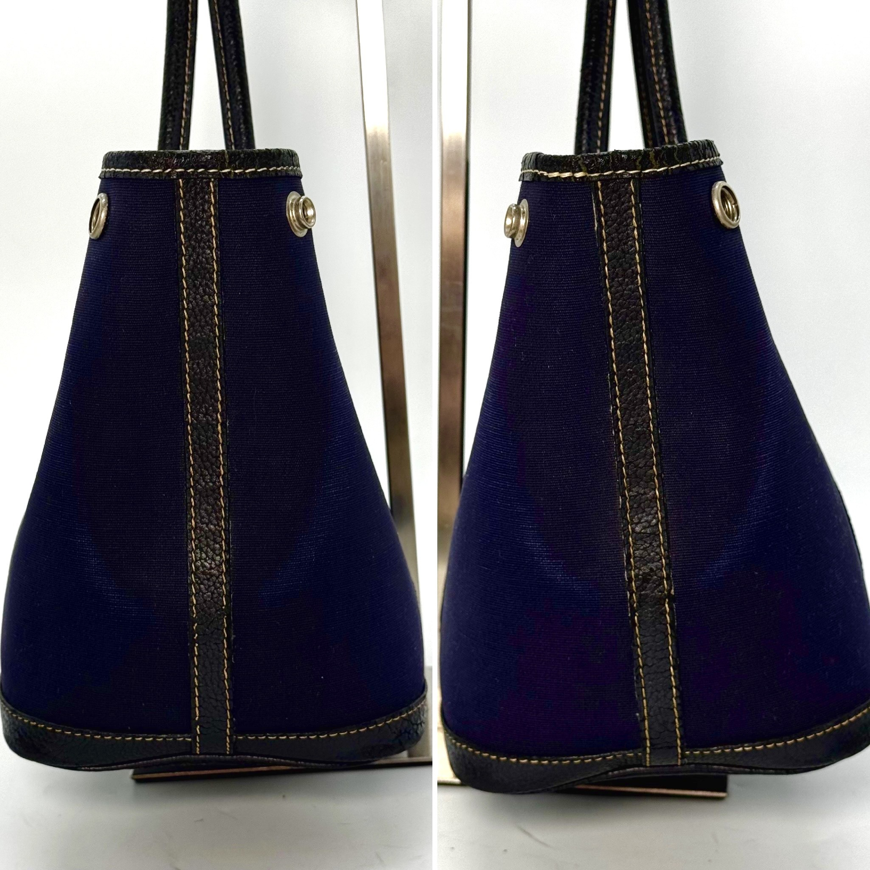 Garden Party Toile Officier TPM H Navy Tote Bag — view 5