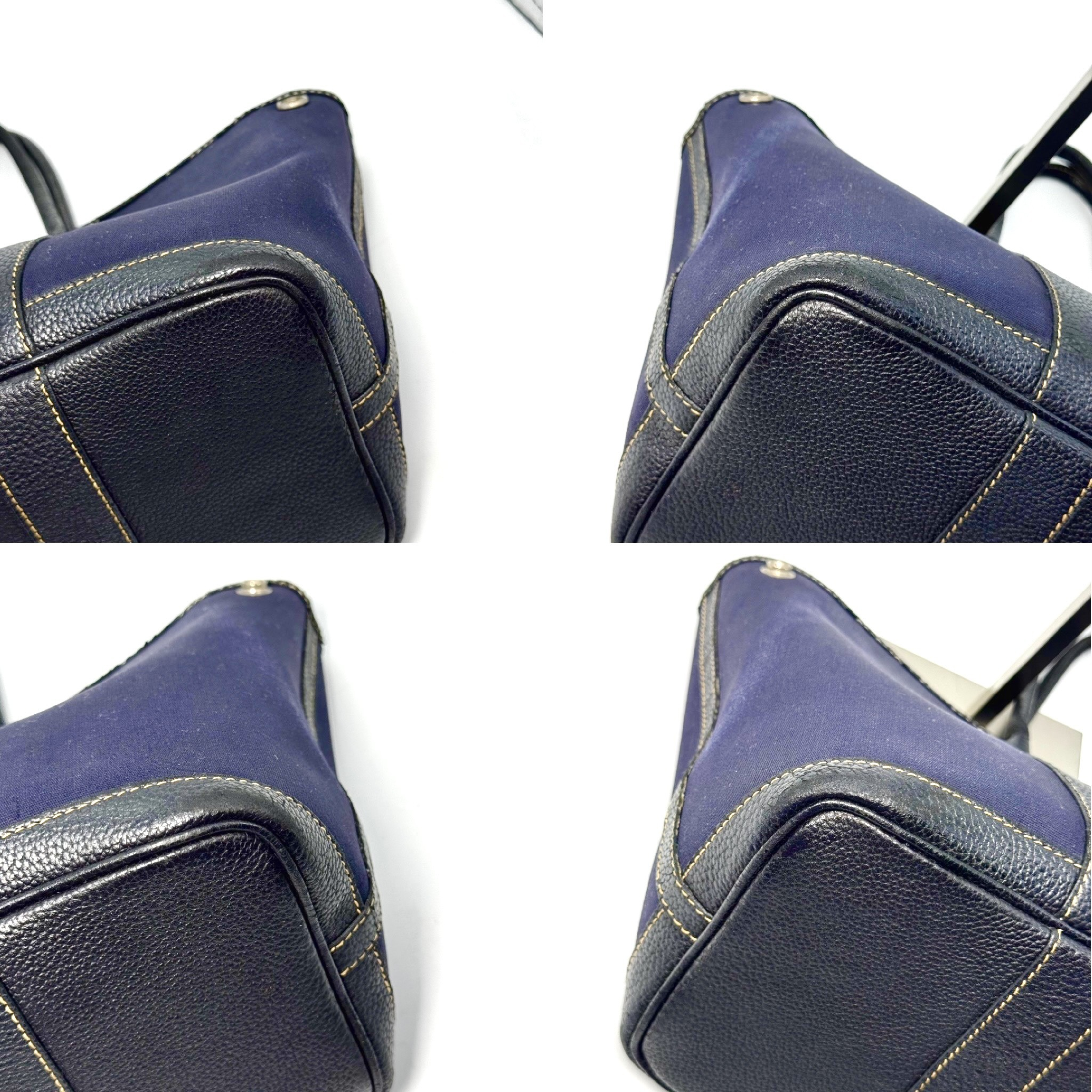 Garden Party Toile Officier TPM H Navy Tote Bag — view 6
